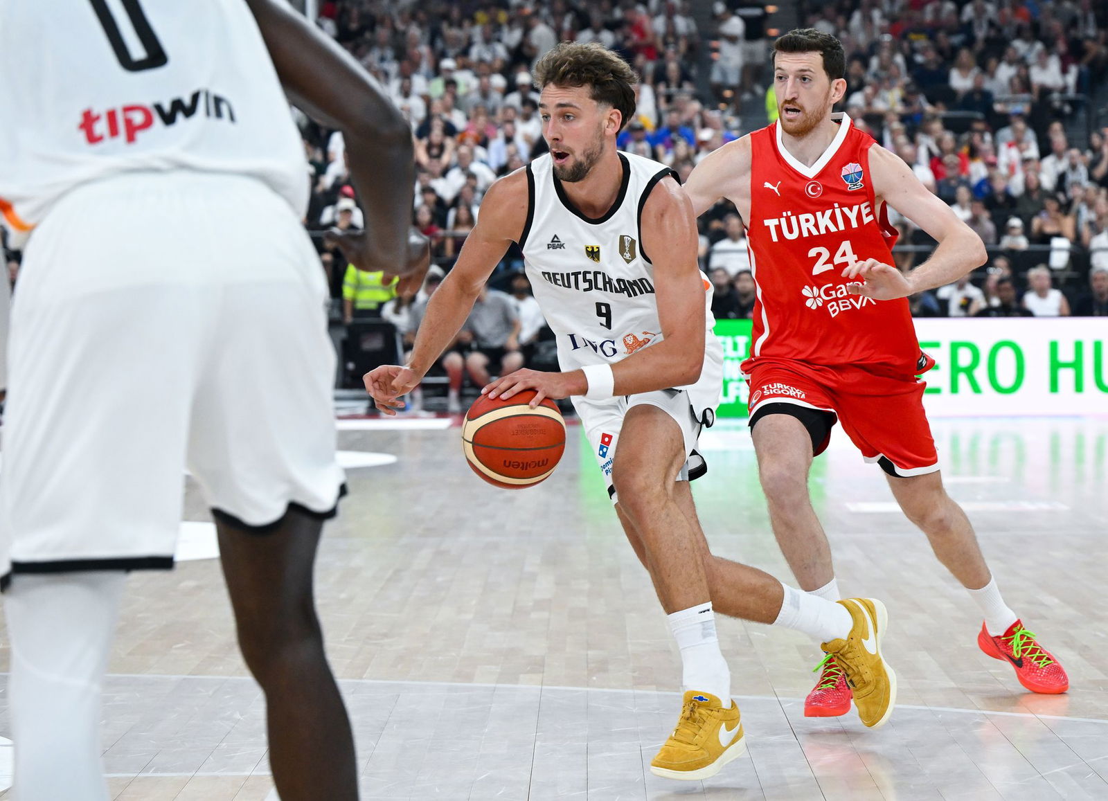Franz Wagner wurde erst nach der Pause stärker.