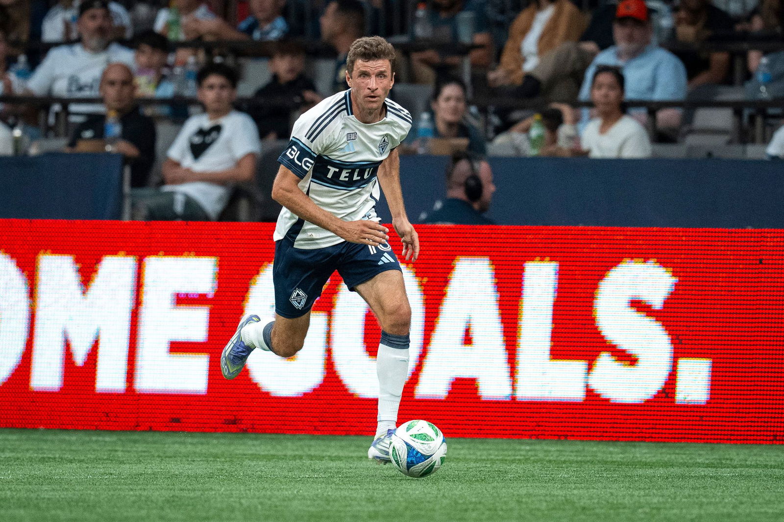 Ein gutes Debüt ohne Happy End: Thomas Müller bei seinem ersten Einsatz für die Vancouver Whitecaps.