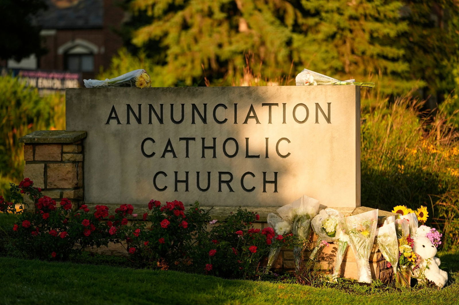 Trauer nach den tödlichen Schüssen auf Kinder. 
