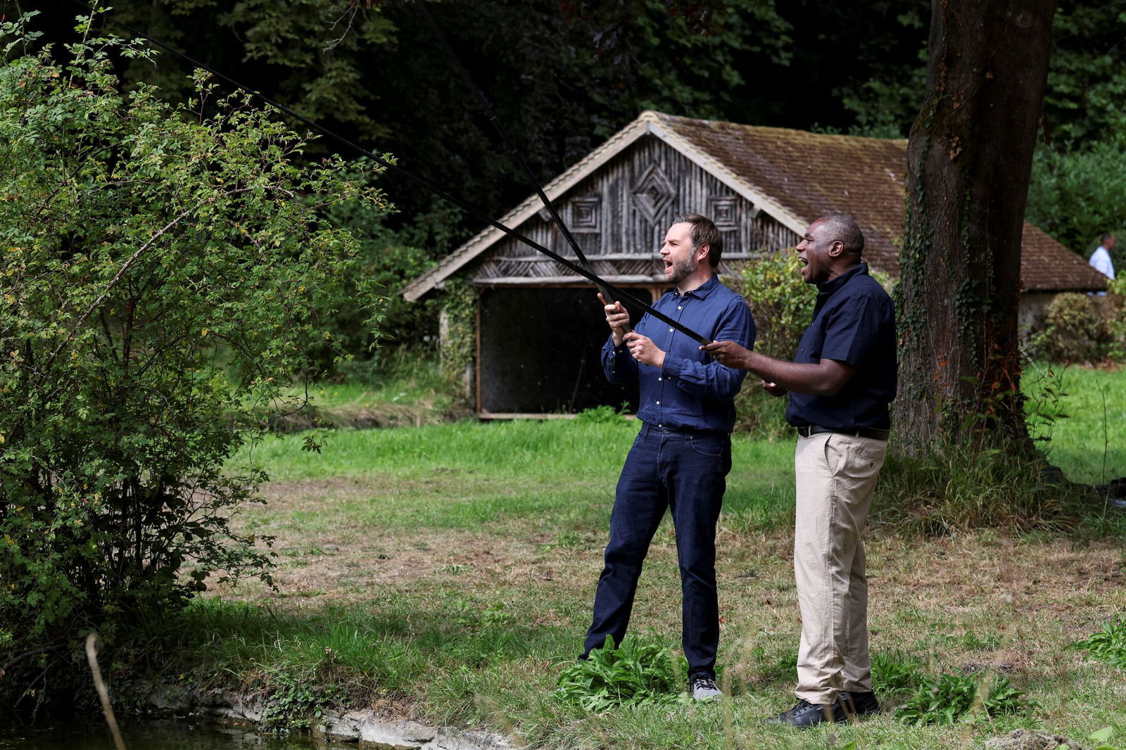Vance und Lammy finden trotz unterschiedlicher politischer Ausrichtungen etliche Gemeinsamkeiten. (Archivfoto)