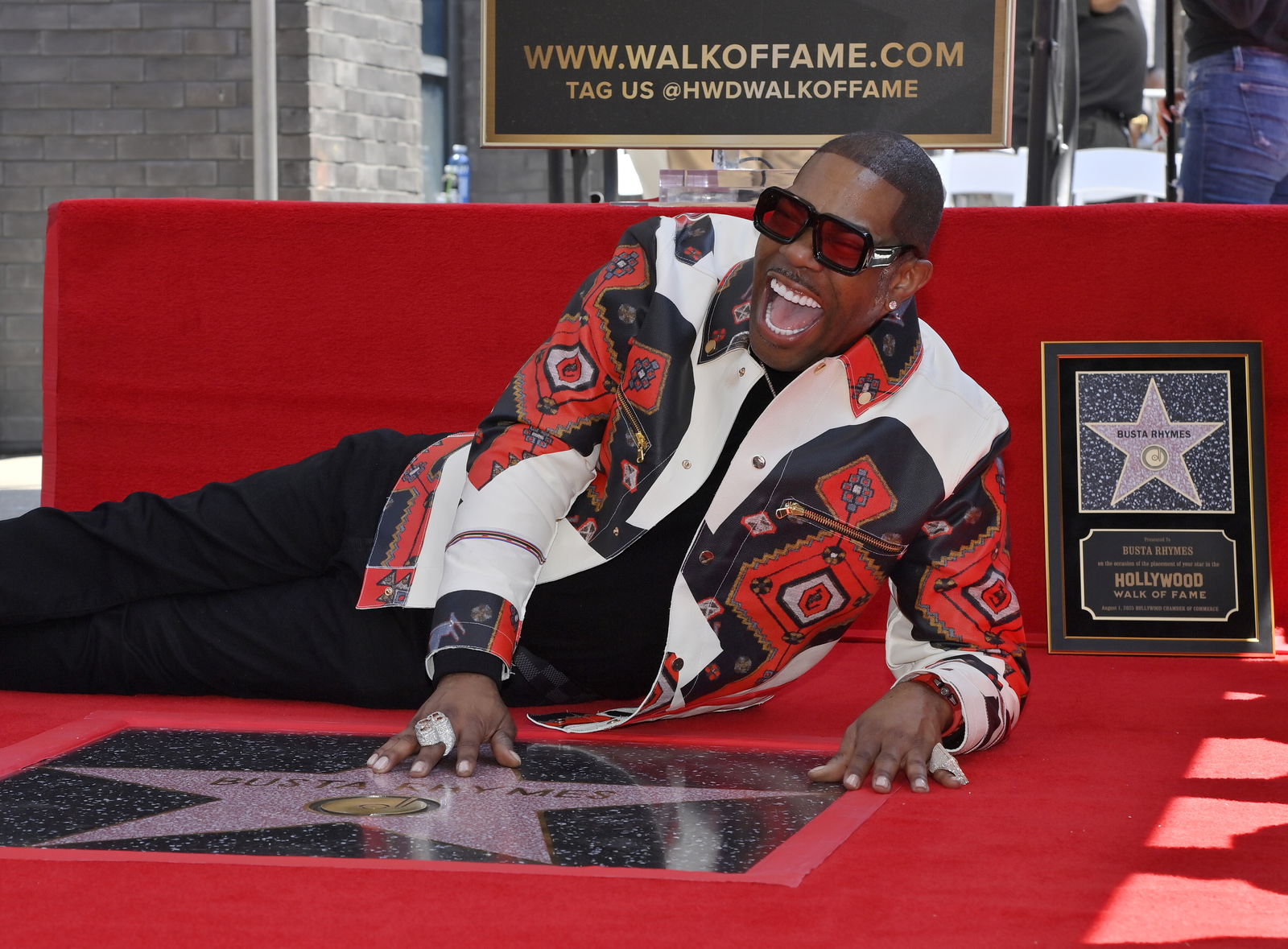 Busta Rhymes - Walk of Fame