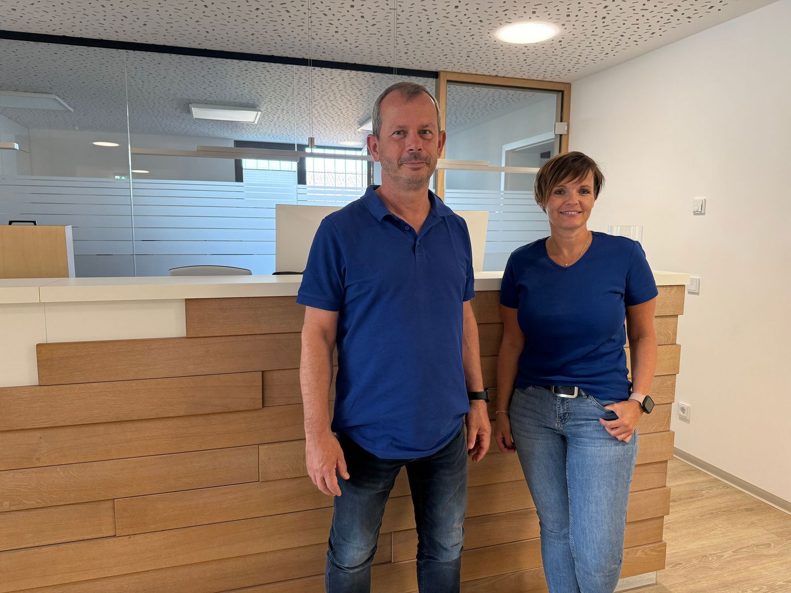 Alexander Gindi und Katharina Fuhrmann arbeiten in einer Praxis in Hachenburg. (Archivbild)