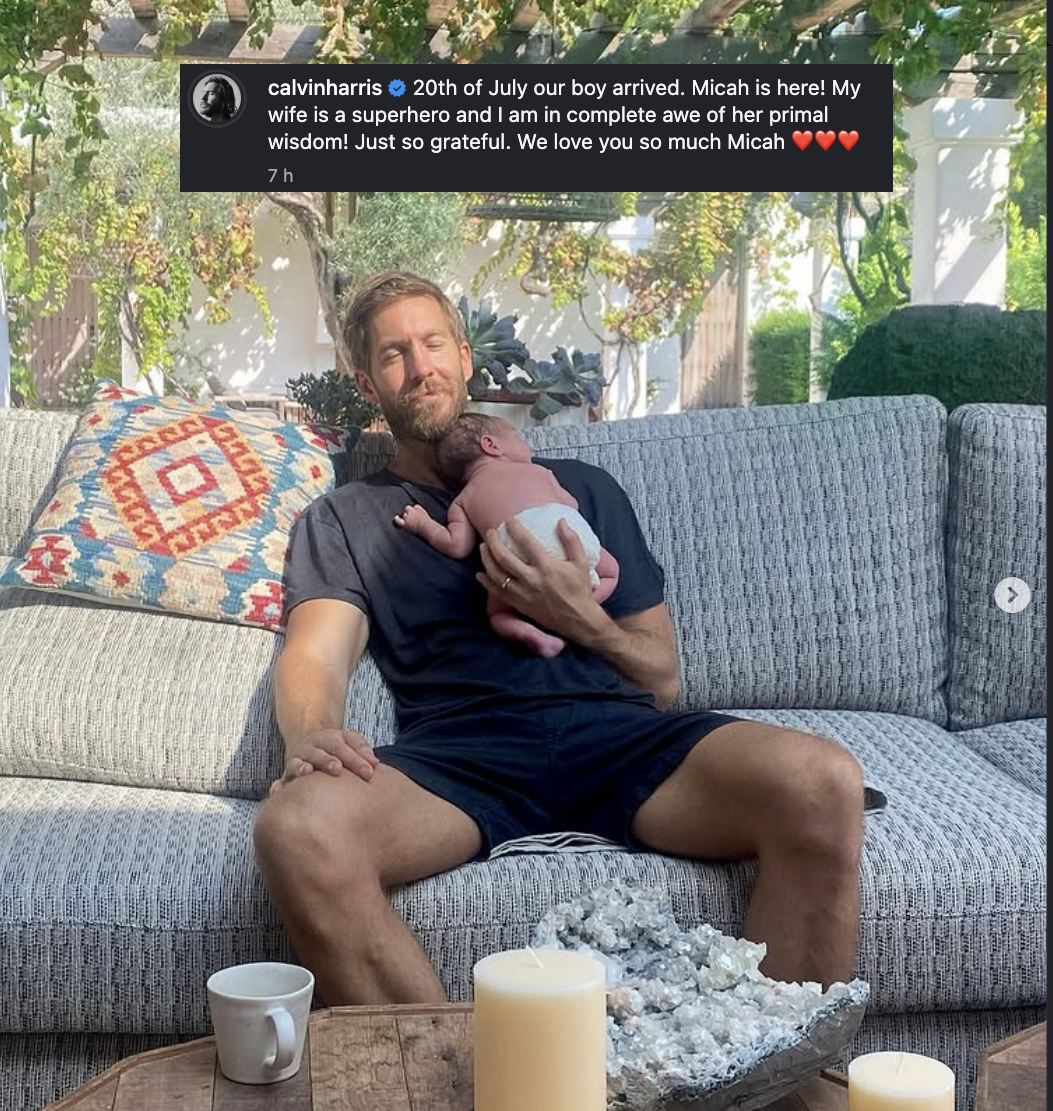 Calvin Harris ist Vater geworden