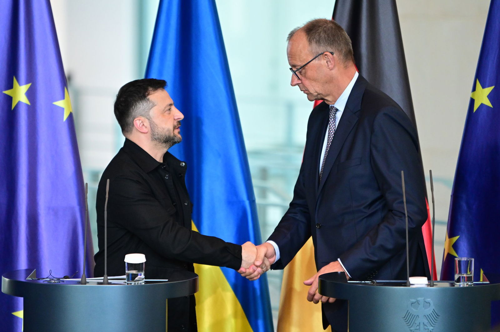 Die Ukraine und ihre europäischen Partner haben Trump ihre Position vermittelt.