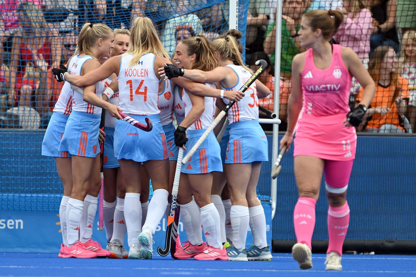 Schneller Führungstreffer für die Niederländer.