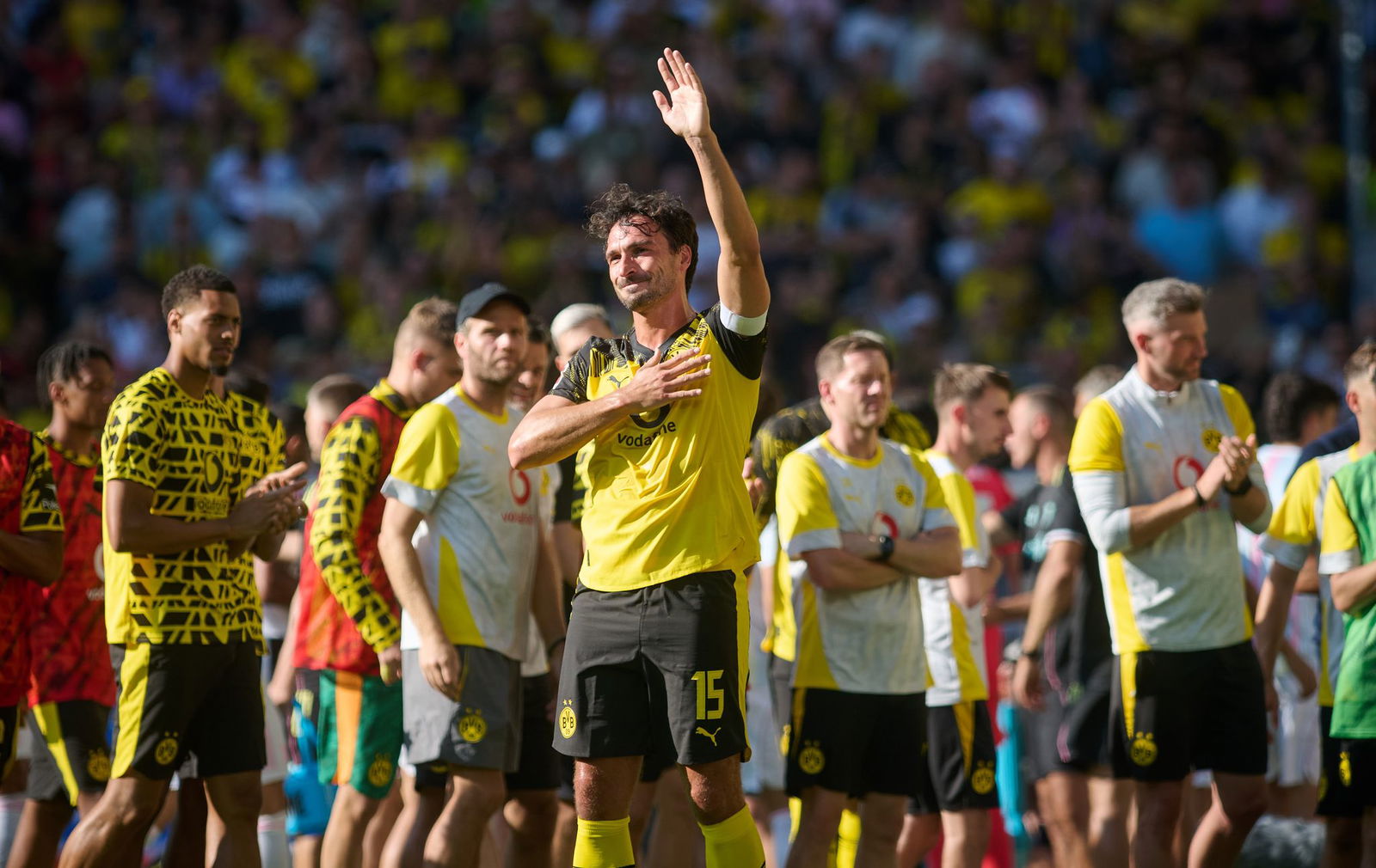 Für Mats Hummels war der Saisonauftakt das Abschiedsspiel beim BVB. 
