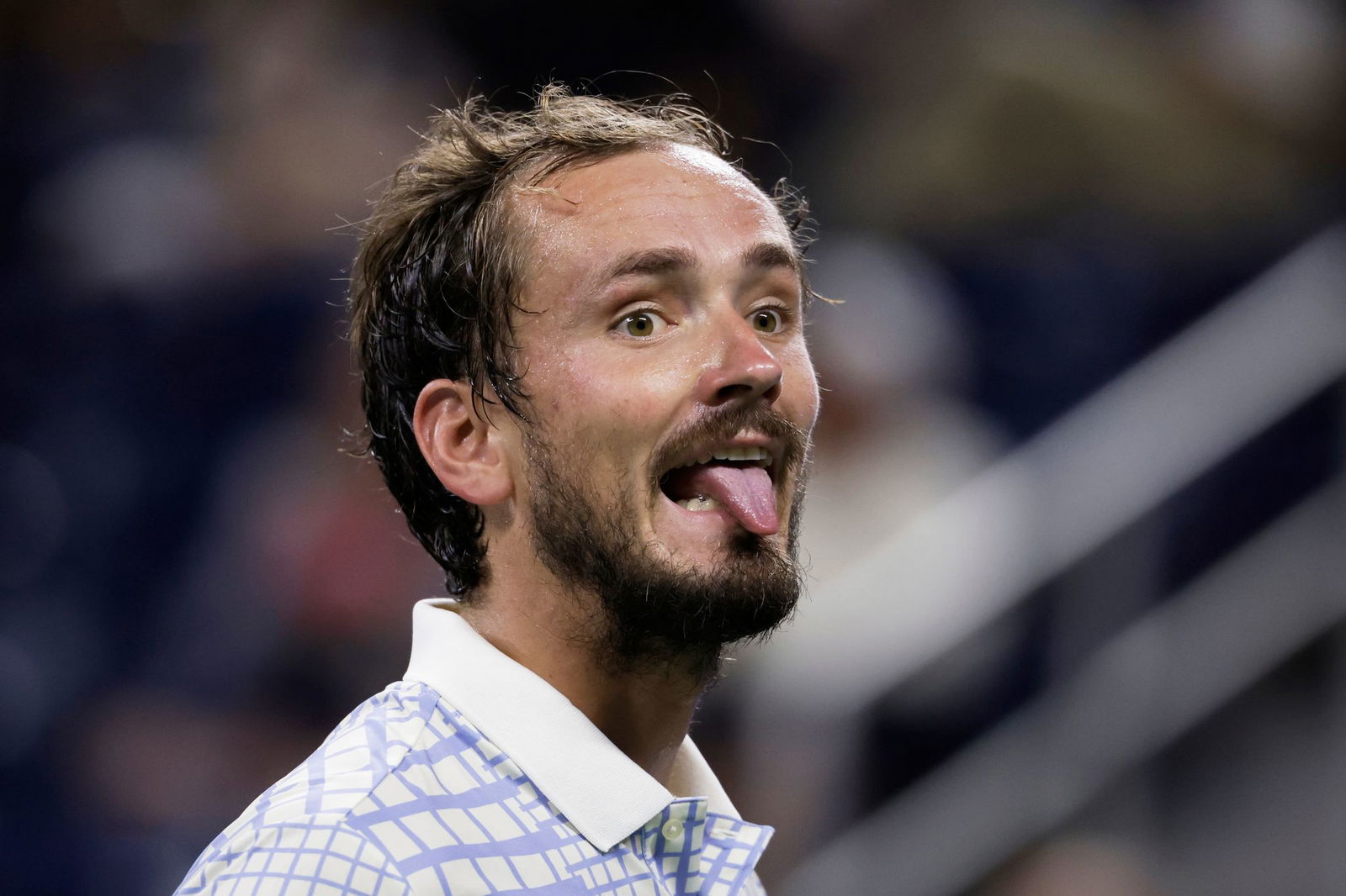 Im Match von Daniil Medwedew kam es zu irren Szenen.