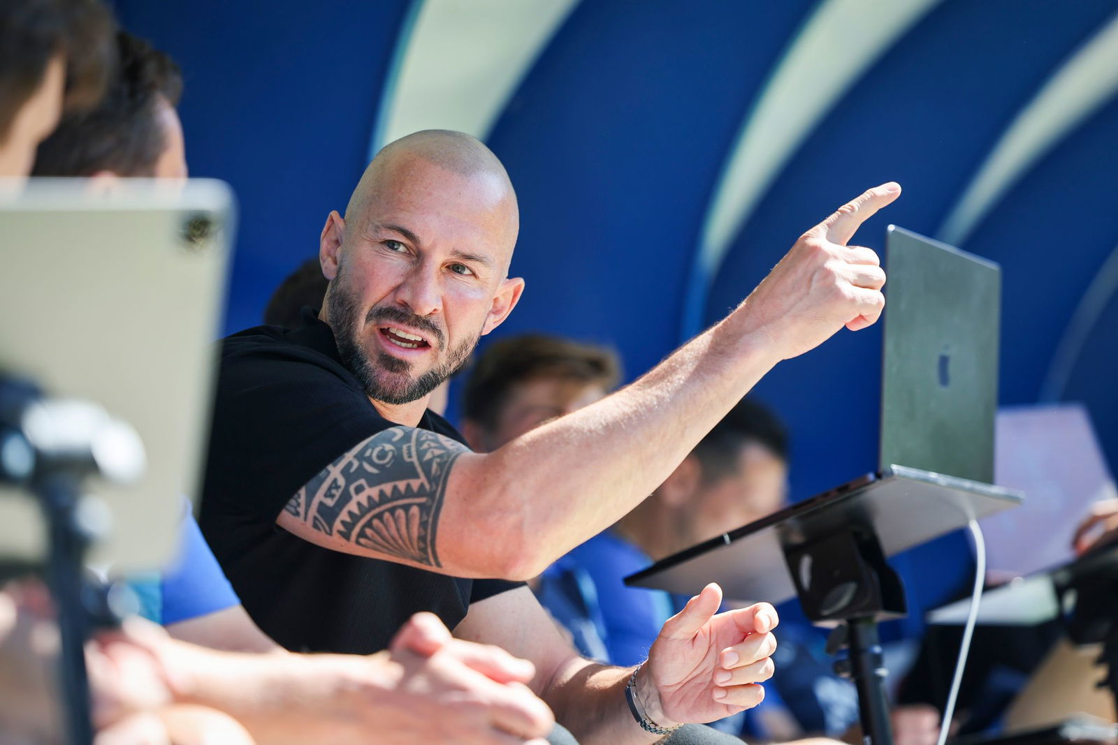 Trainer Christian Ilzer startet mit der TSG in Leverkusen