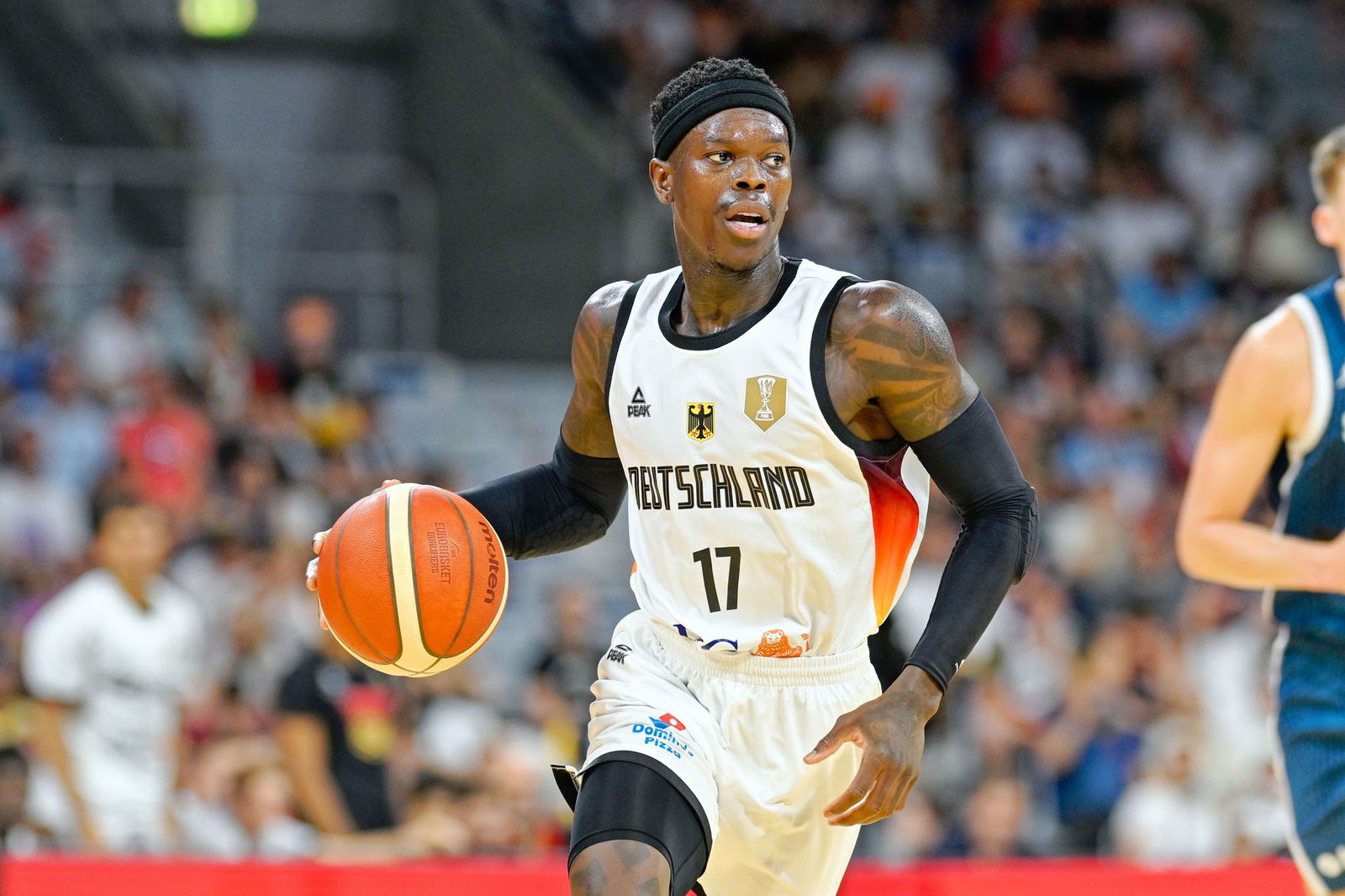 Dennis Schröder war bester Werfer gegen Slowenien.