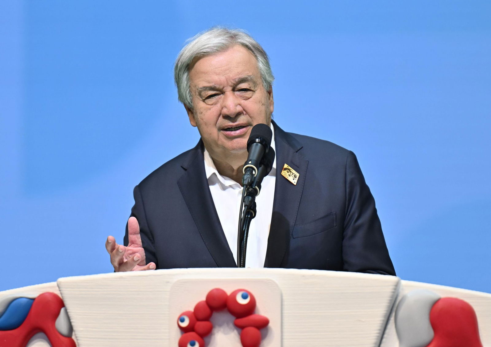 UN-Generalsekretär Guterres fordert eine Waffenruhe. (Archivbild)