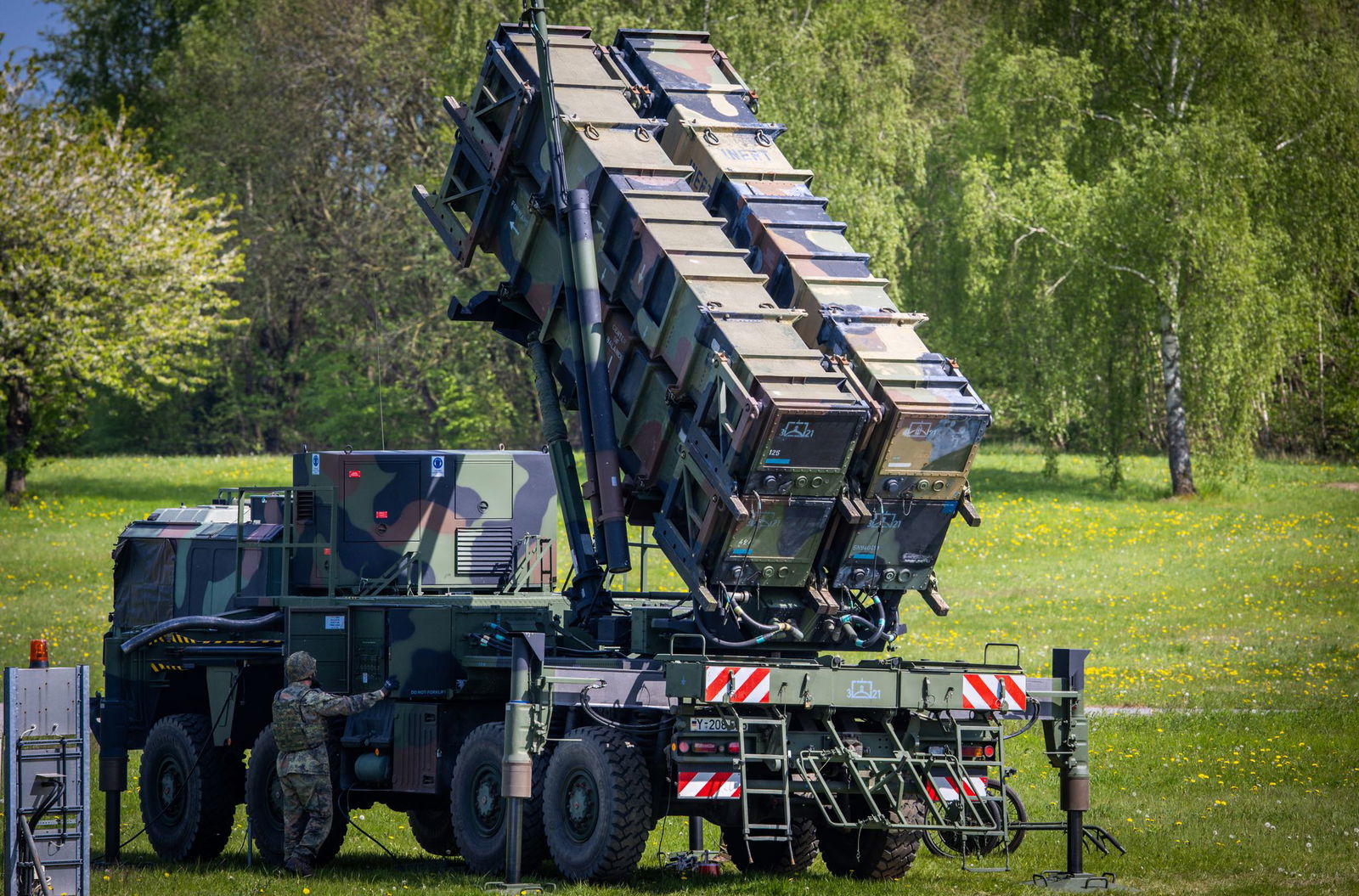 Deutschland will weitere Patriots an die Ukraine liefern. (Archivbild)
