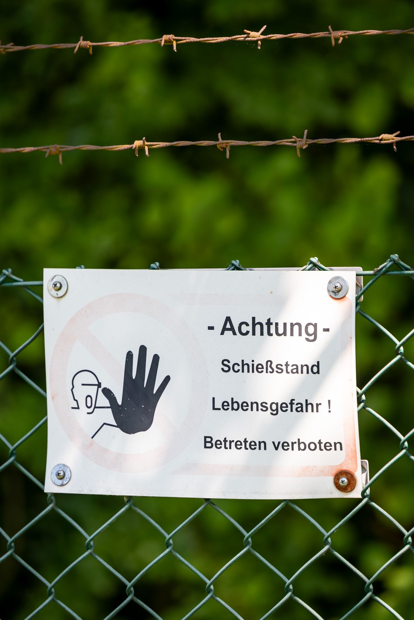 Hier sollen auch mutmaßliche Reichsbürger Schießen geübt haben. 