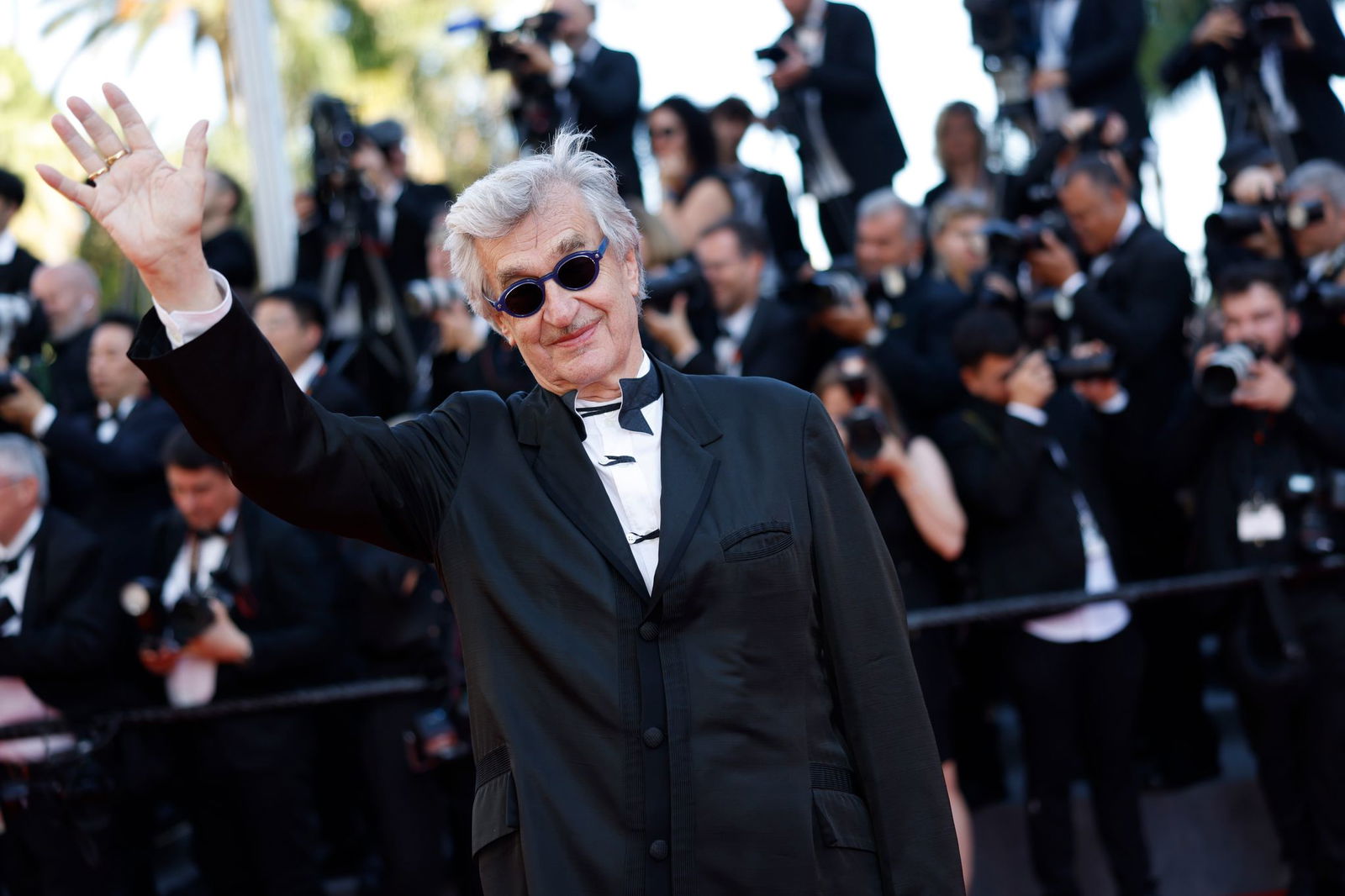 So kennt man ihn: Wim Wenders wird weltweit als Regisseur geschätzt. (Archivfoto)