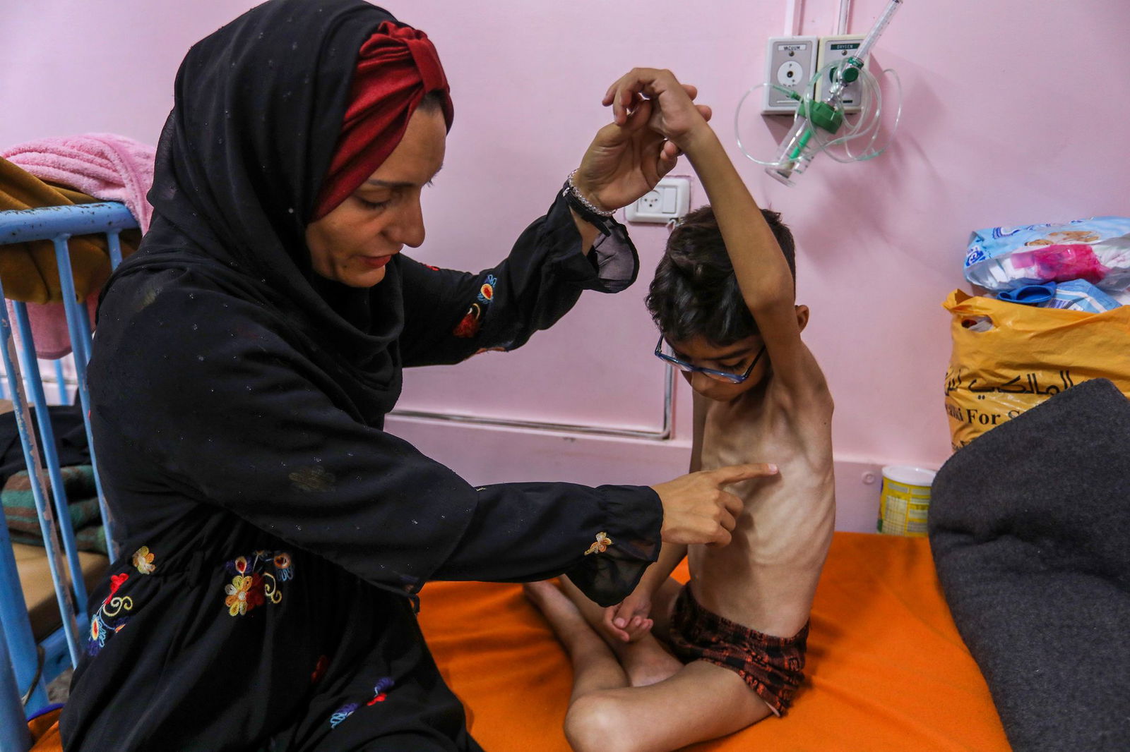 Kinder unter fünf Jahren sind bei Mangelernährung in Lebensgefahr. (Archivbild)