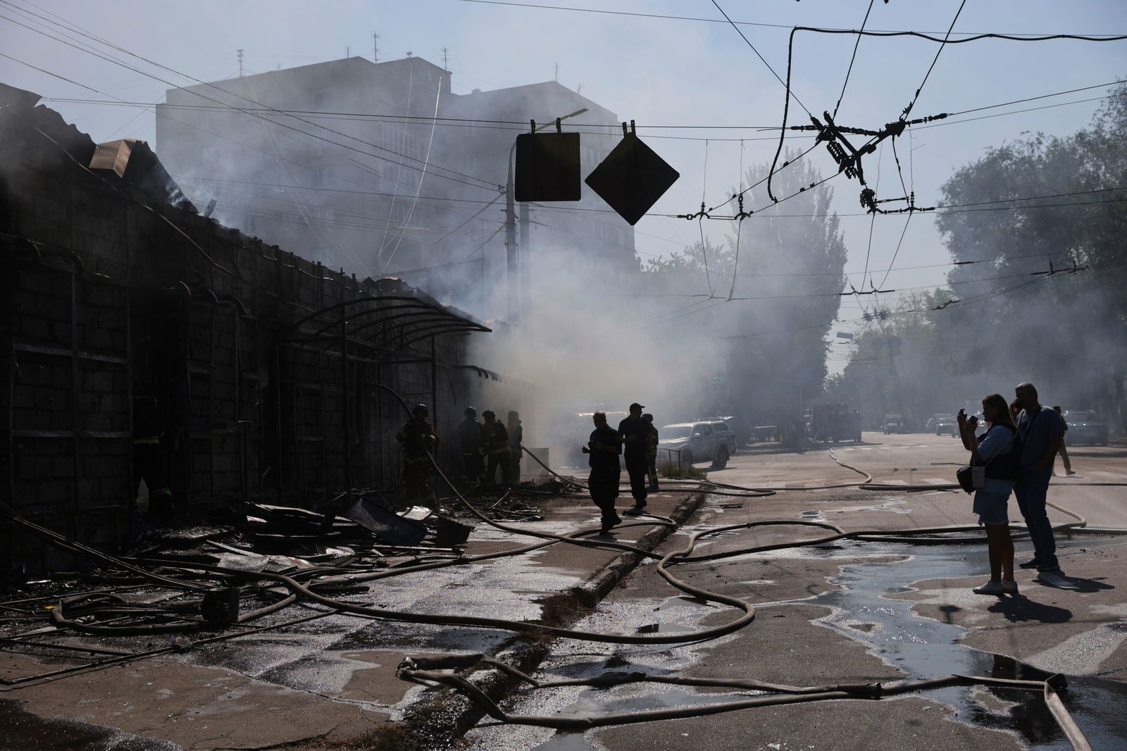 Russlands Angriffskrieg hat viele ukrainische Städte verheert. (Archivbild)