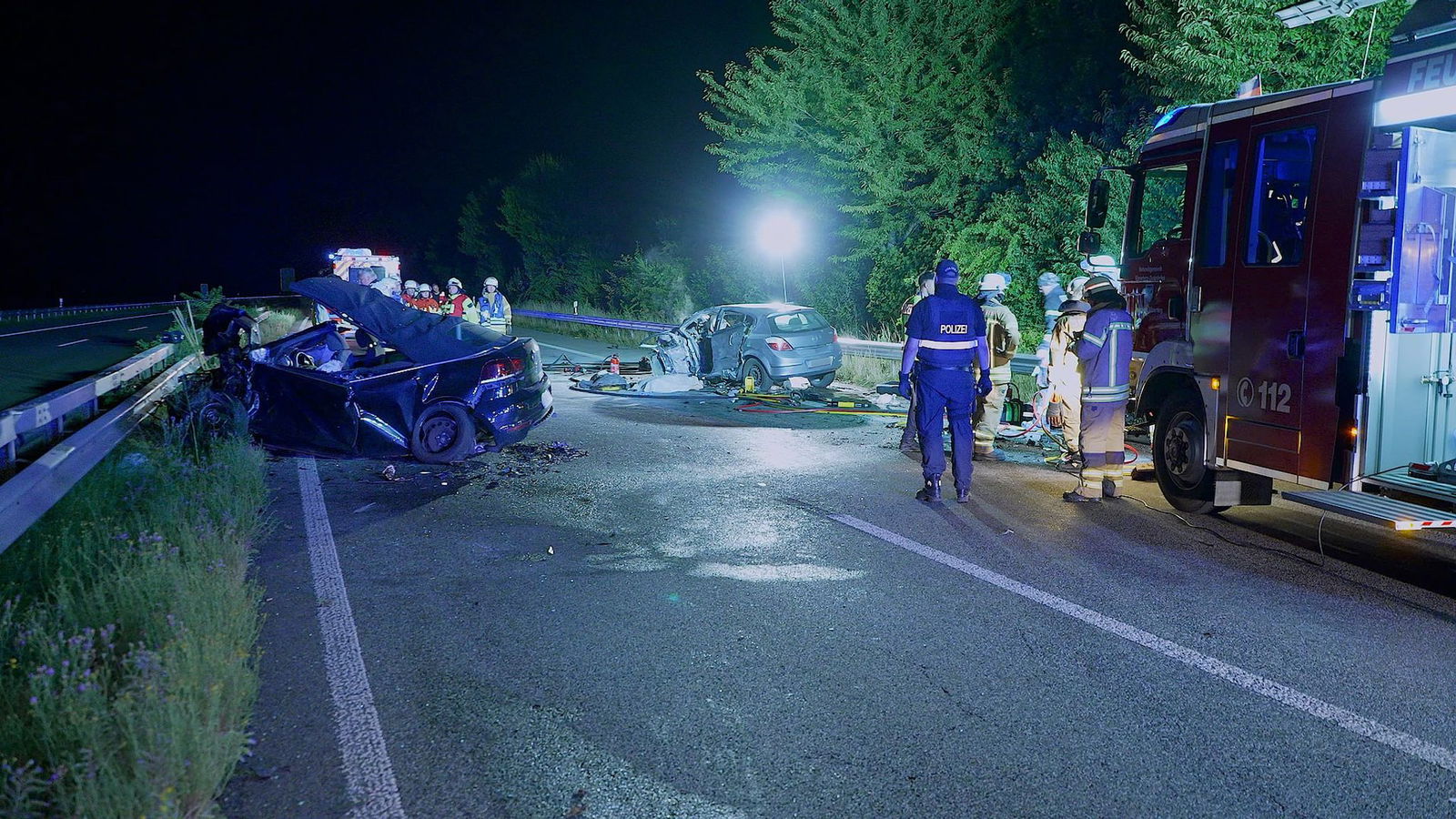 Der fatale Crash ereignete sich am Samstag gegen 23.38 Uhr. (Archivfoto)