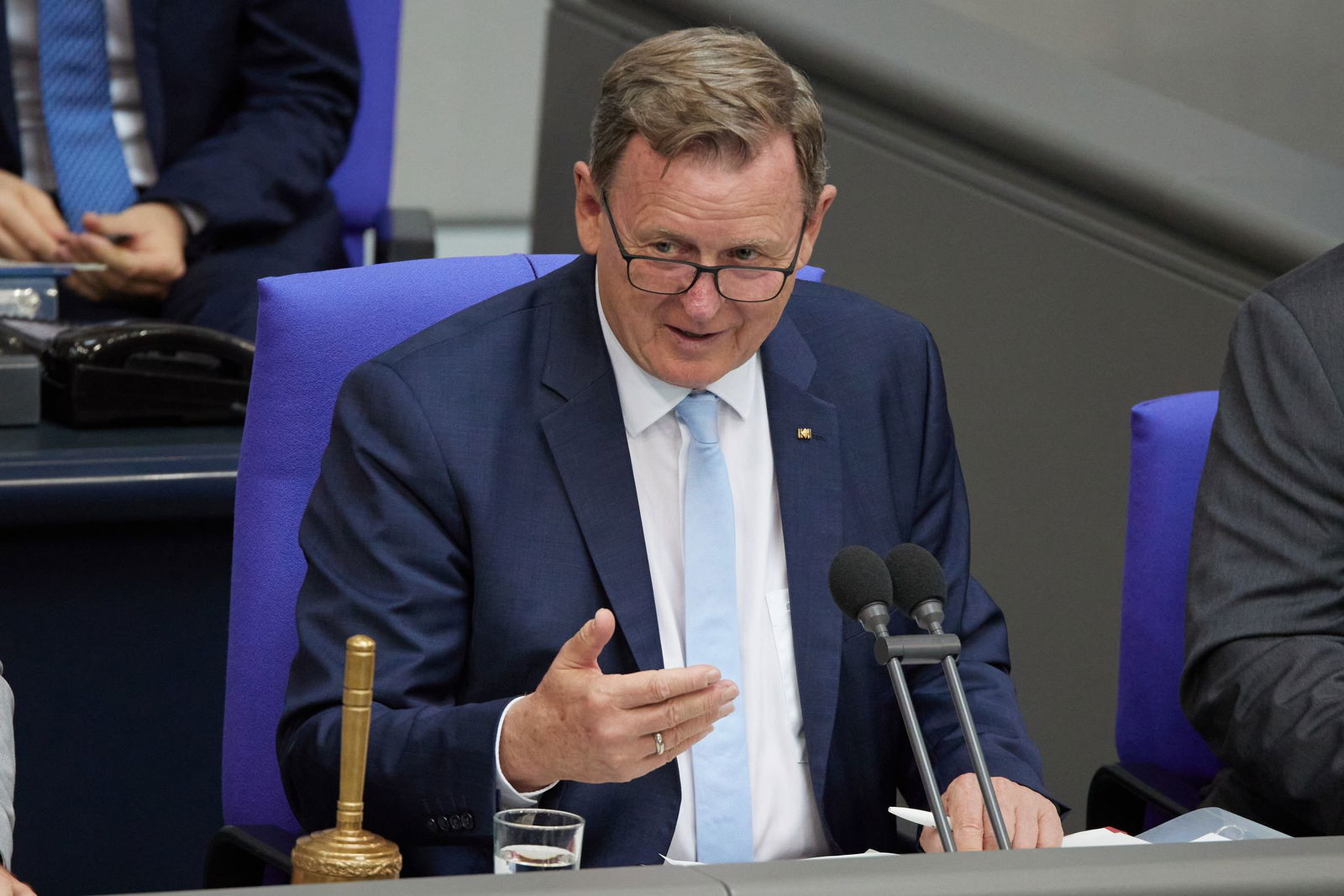Schon in seiner Zeit als Thüringer Ministerpräsident hatte Bodo Ramelow eine Debatte über die Nationalhymne angestoßen. (Archivbild)
