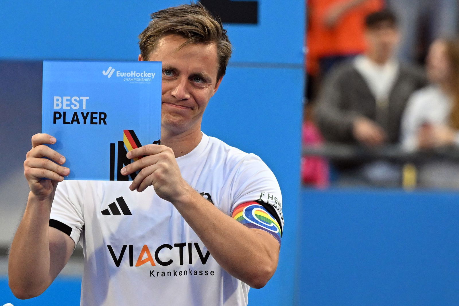 In seinem letzten Turnier wurde Mats Grambusch zum besten Spieler des Turniers gewählt.