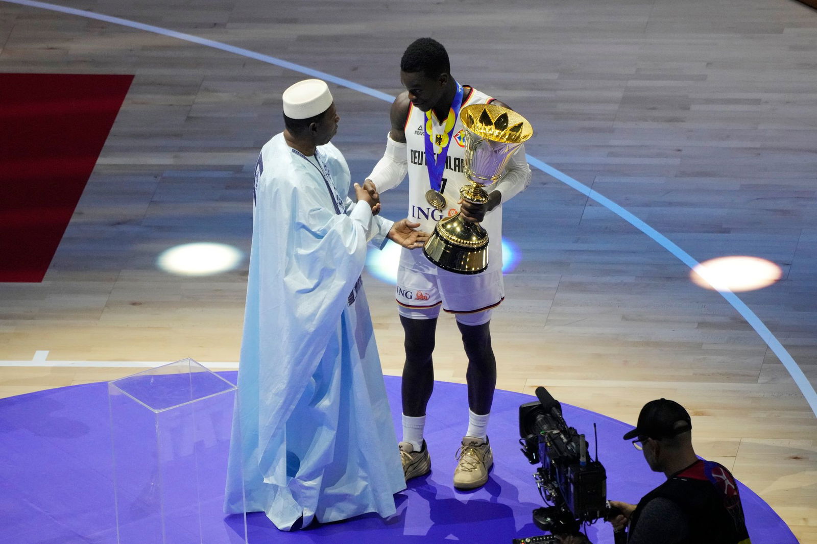 Höhepunkt einer Karriere: Schröder als wertvollster Spieler der WM.