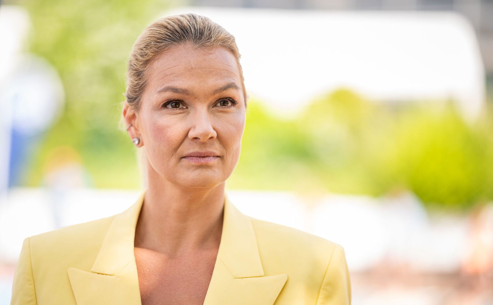 Die ehemalige Ausnahmeschwimmerin Franziska van Almsick kämpft bis heute mit einer Essstörung. (Archivbild)
