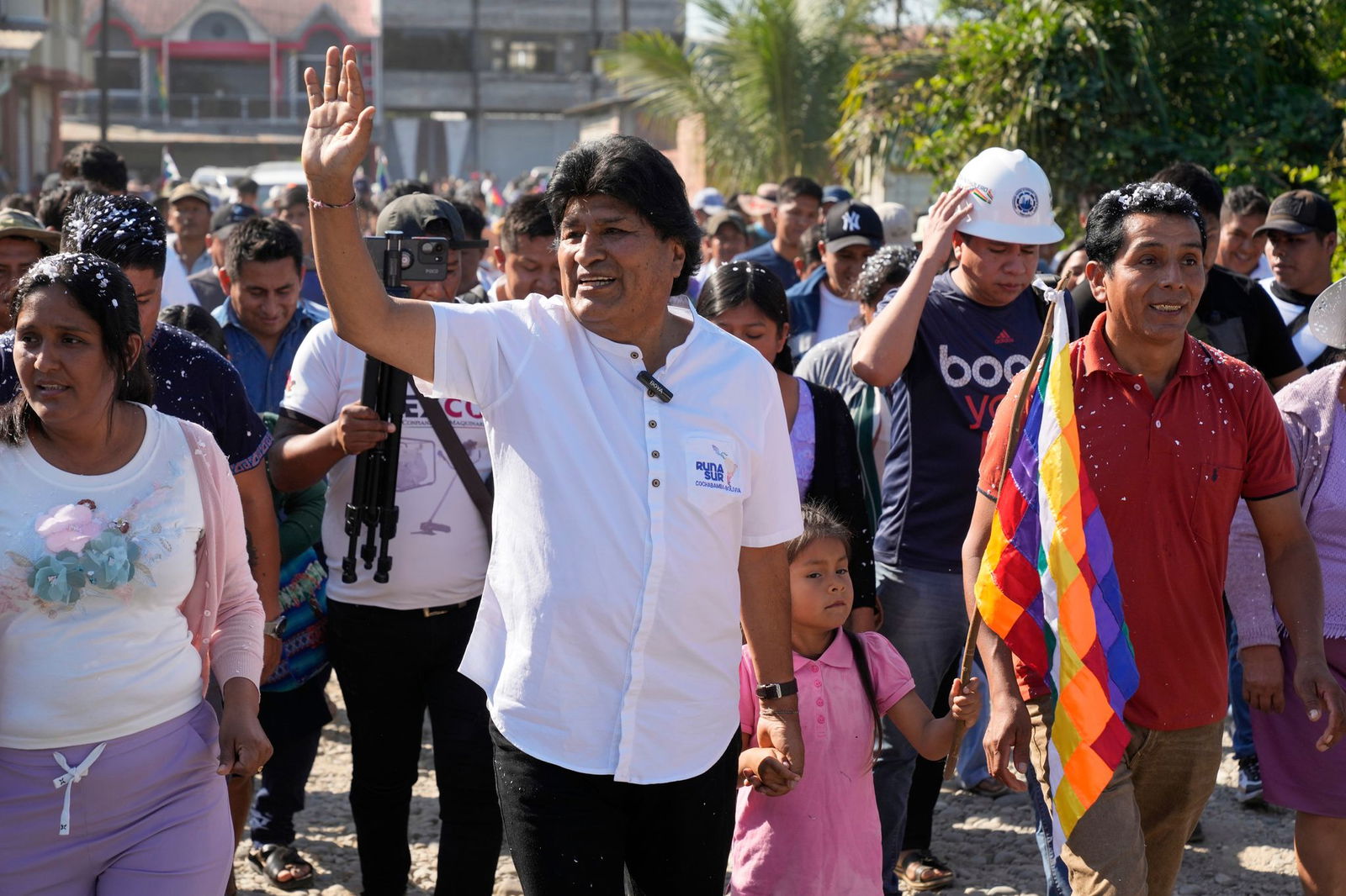 Ex-Präsident Evo Morales durfte wegen der verfassungsrechtlichen Amtszeitbegrenzung nicht mehr antreten.