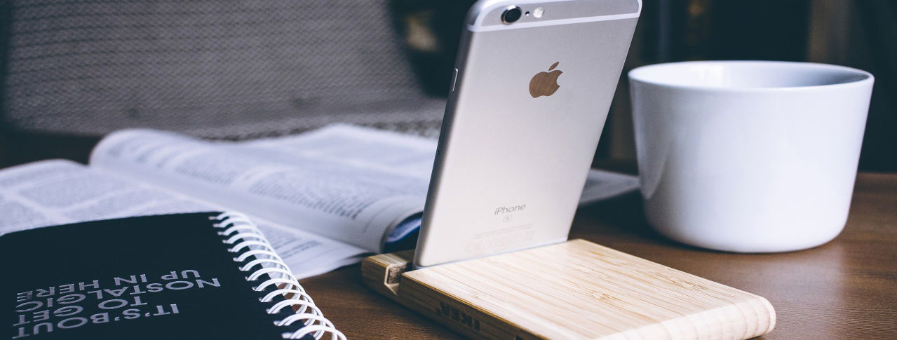handy, notebook tasse