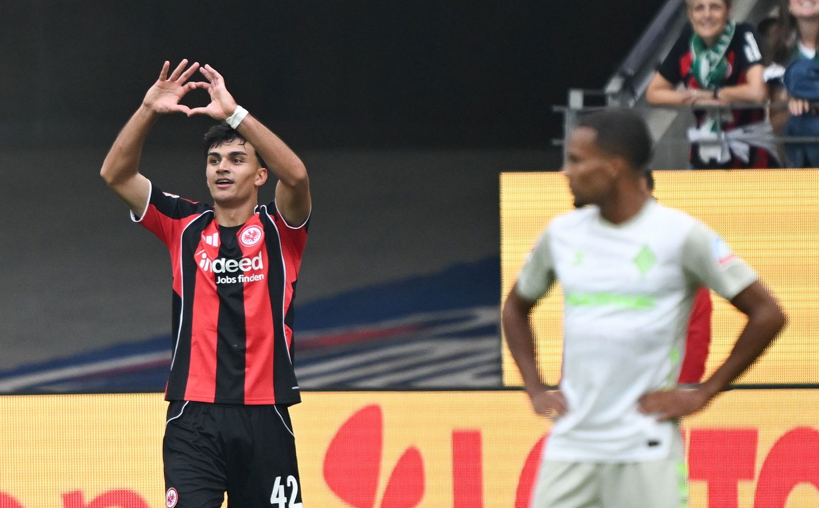 Ein Traumtor, ein Herzchen: Can Uzun.