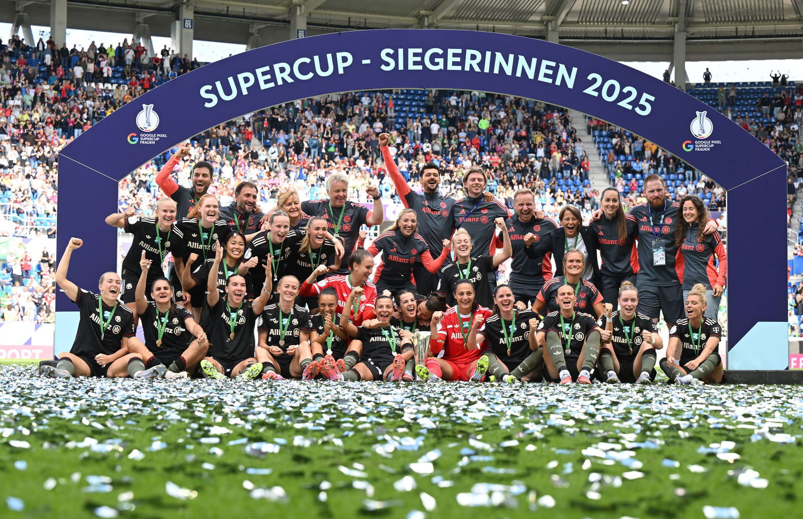 Der Sieg der Bayern-Fußballerinnen gegen Wolfsburg war verdient.