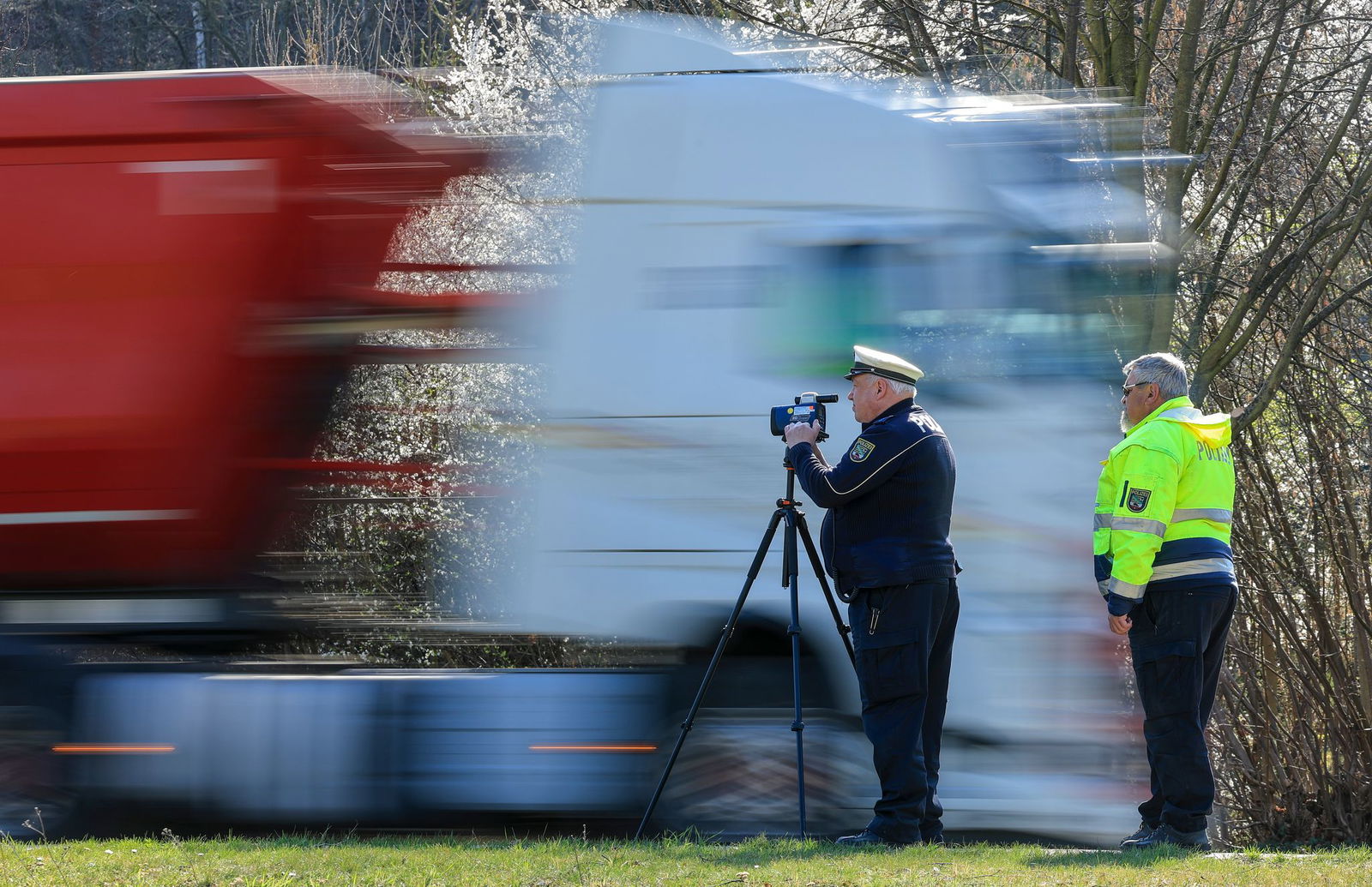 Wo genau kontrolliert wird, teilte die Polizei nicht mit. (Symbolbild)