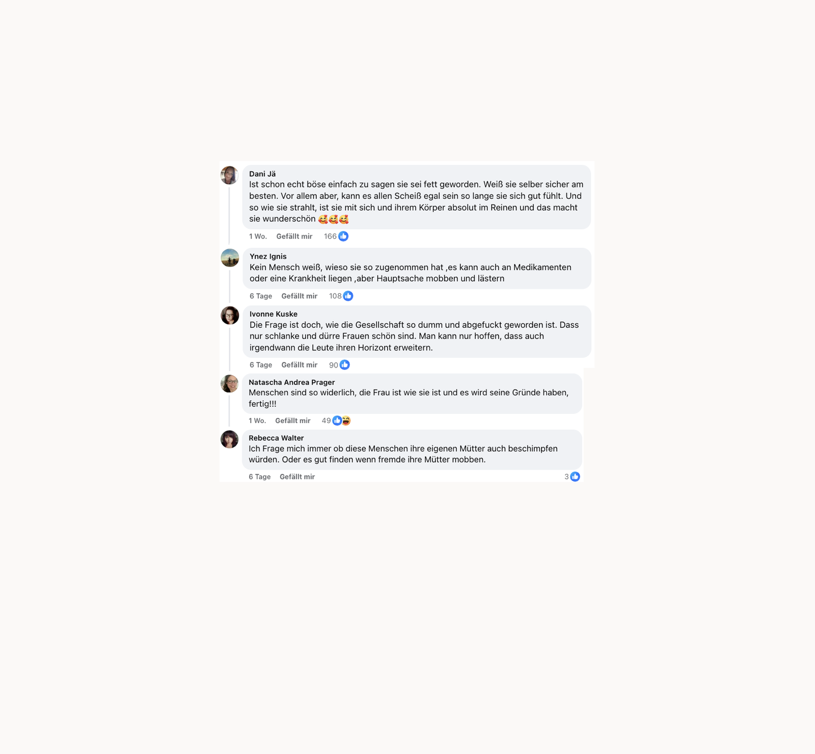 Nelly Furtado Figur - FB Kommentare bigFM