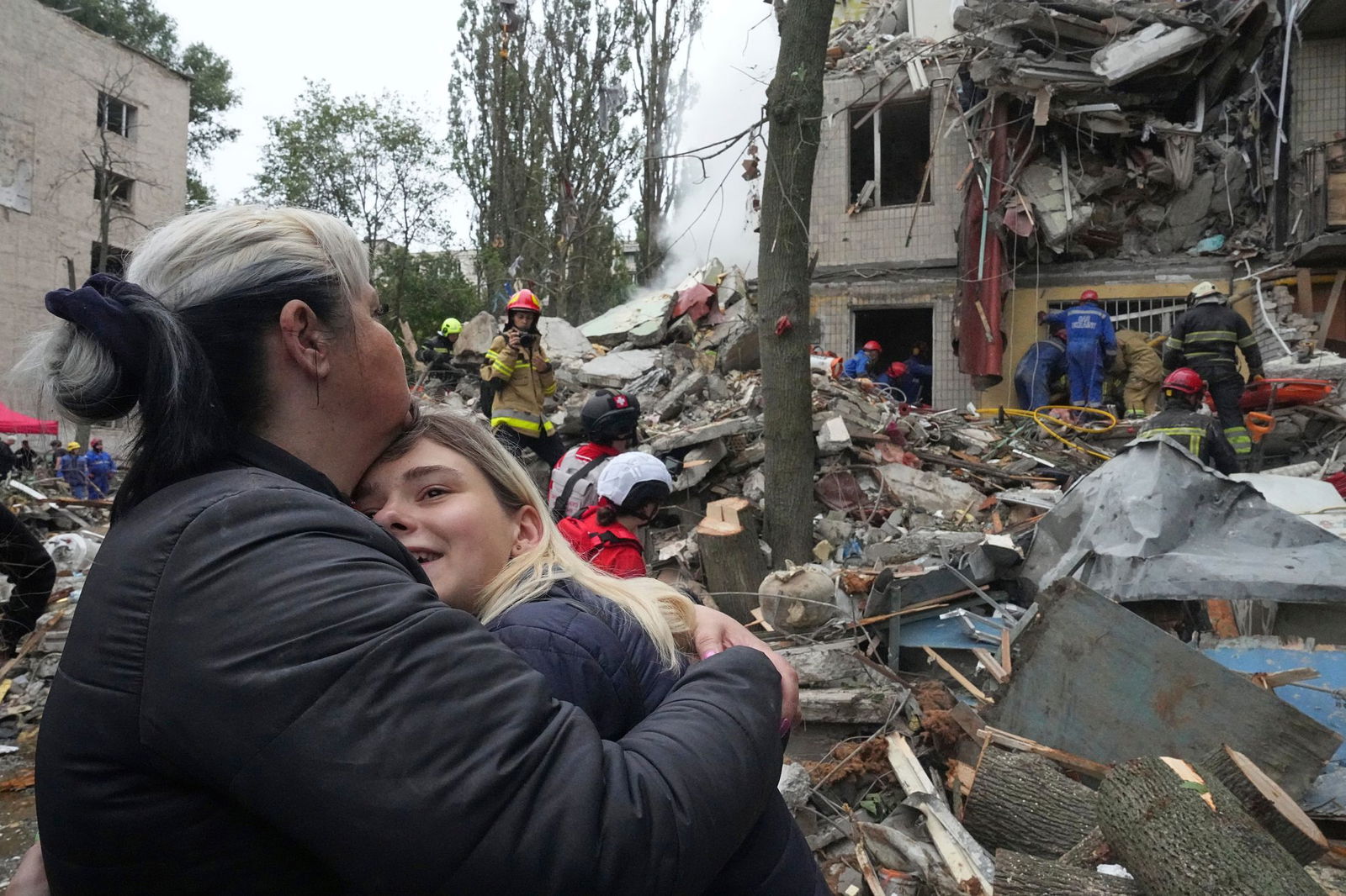 Die ukrainische Haupstadt Kiew ist regelmäßig Ziel russischer Luftangriffe mit Drohnen und Raketen.