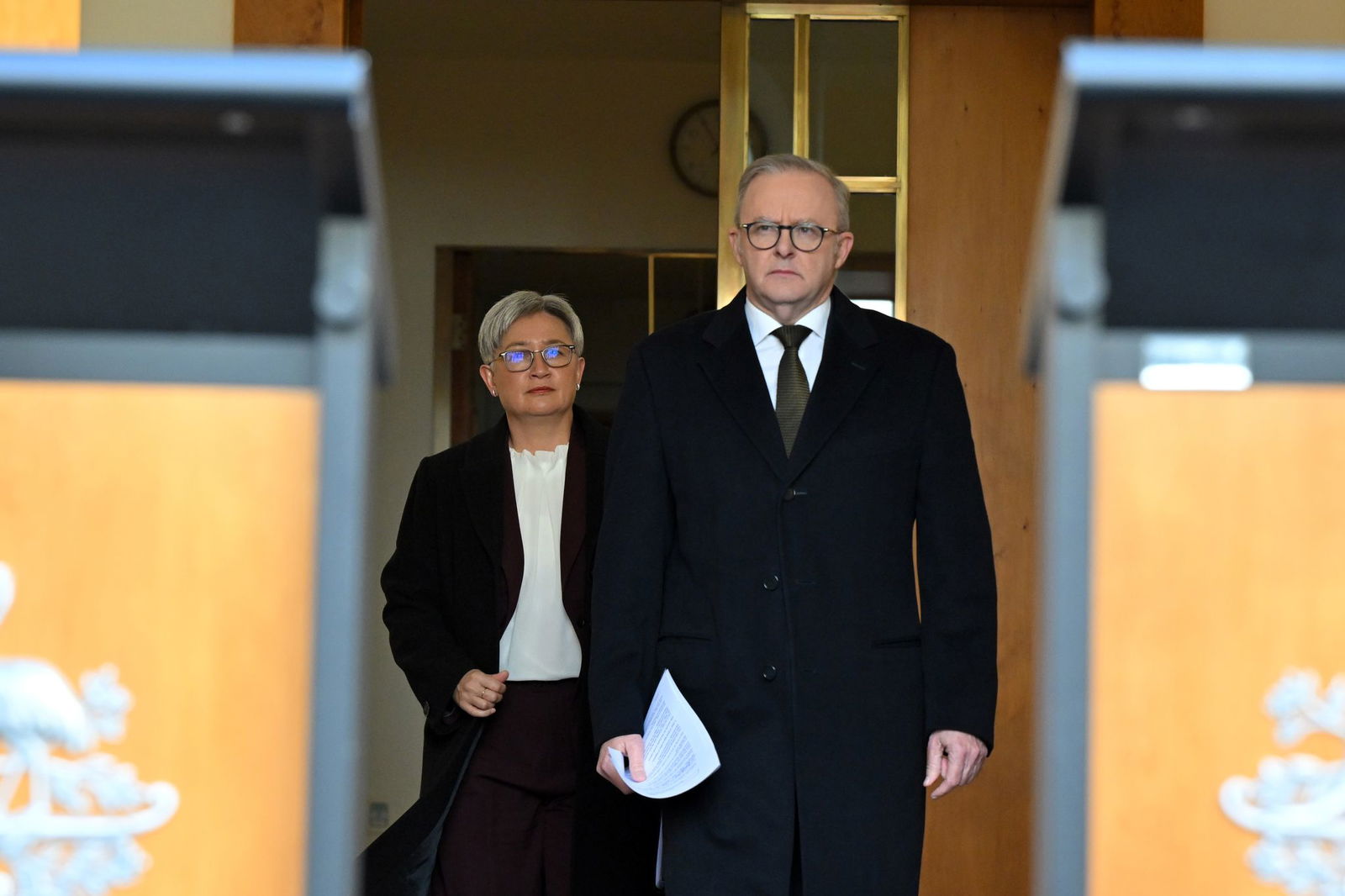 Australiens Premier Anthony Albanese schließt sich Frankreich und Kanada an.