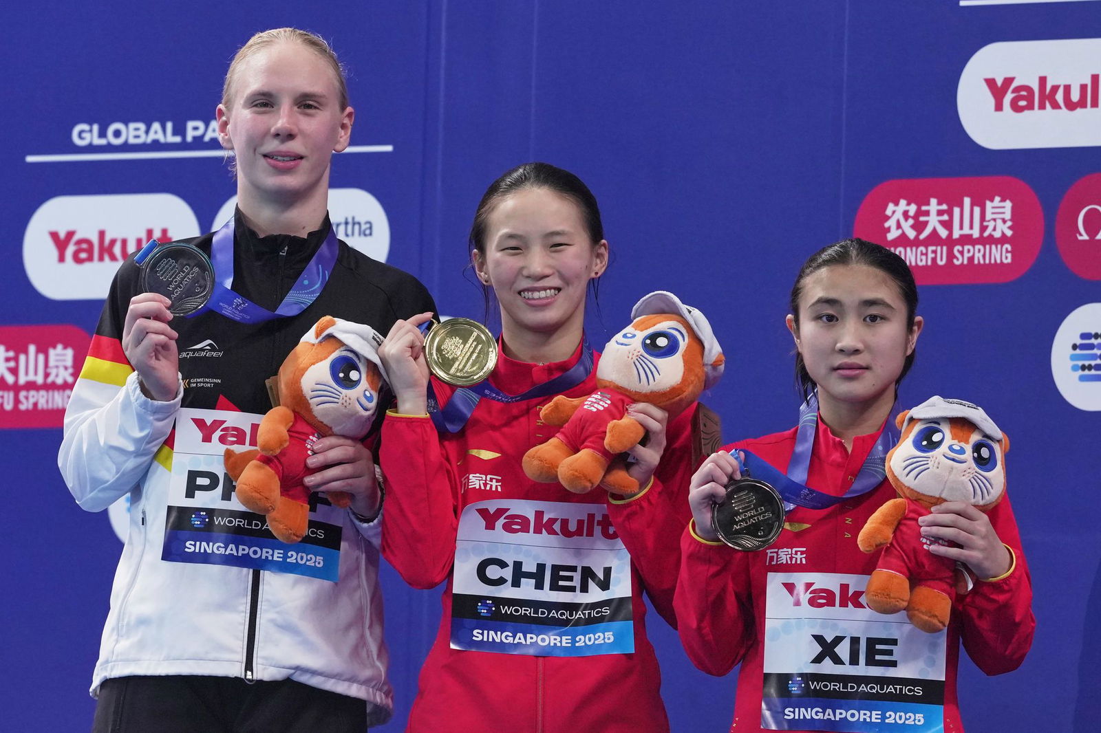 Erstmals schaffte es Pauline Pfeif bei einer WM auf das Podest.