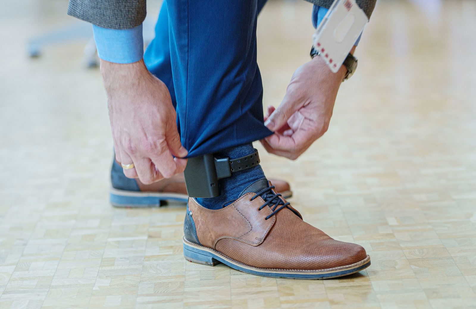 Kommt der Täter zu nah, sollen Opfer und Polizei einen Hinweis bekommen. (Symbolbild)