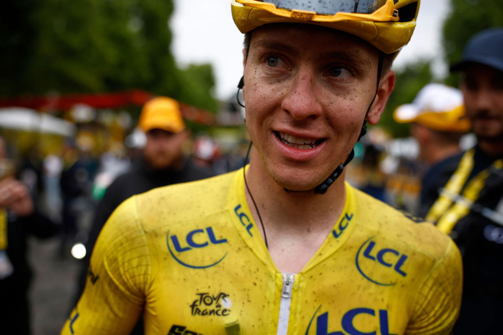 Ärgert sich über eine Jury-Entscheidung bei der Deutschland Tour: Tadej Pogacar (Archivbild)