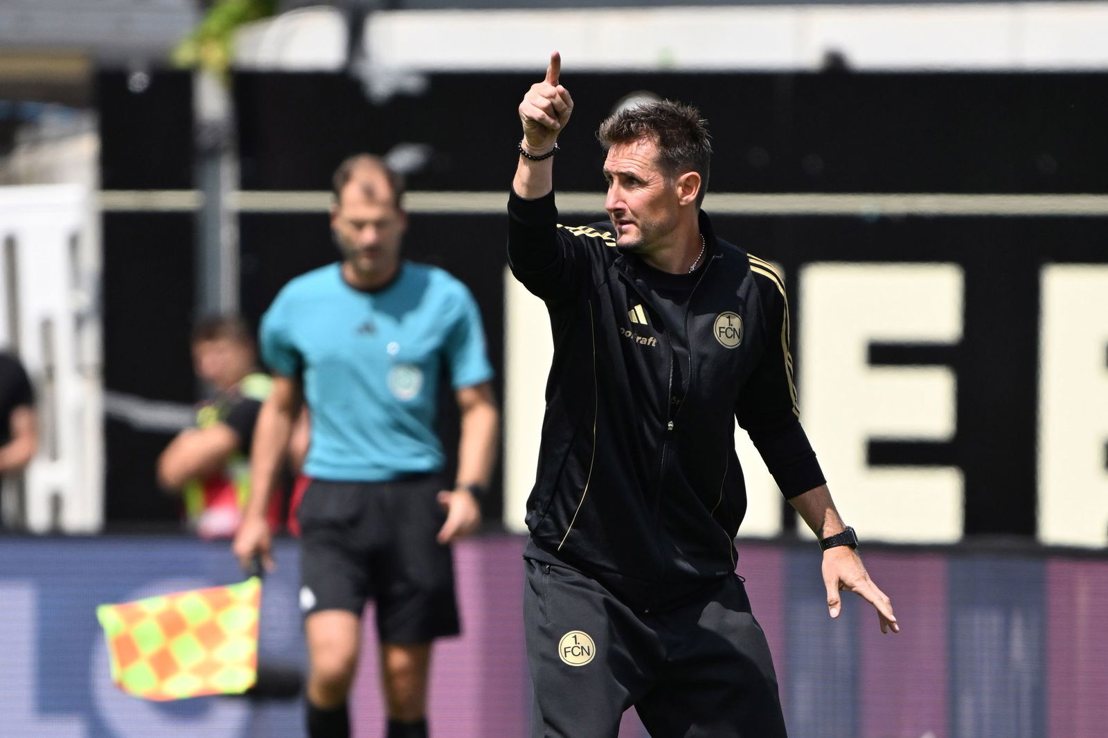 Nürnbergs Trainer Miroslav Klose sah von seiner Mannschaft gegen Elversberg in der Offensive einen harmlosen Auftritt.