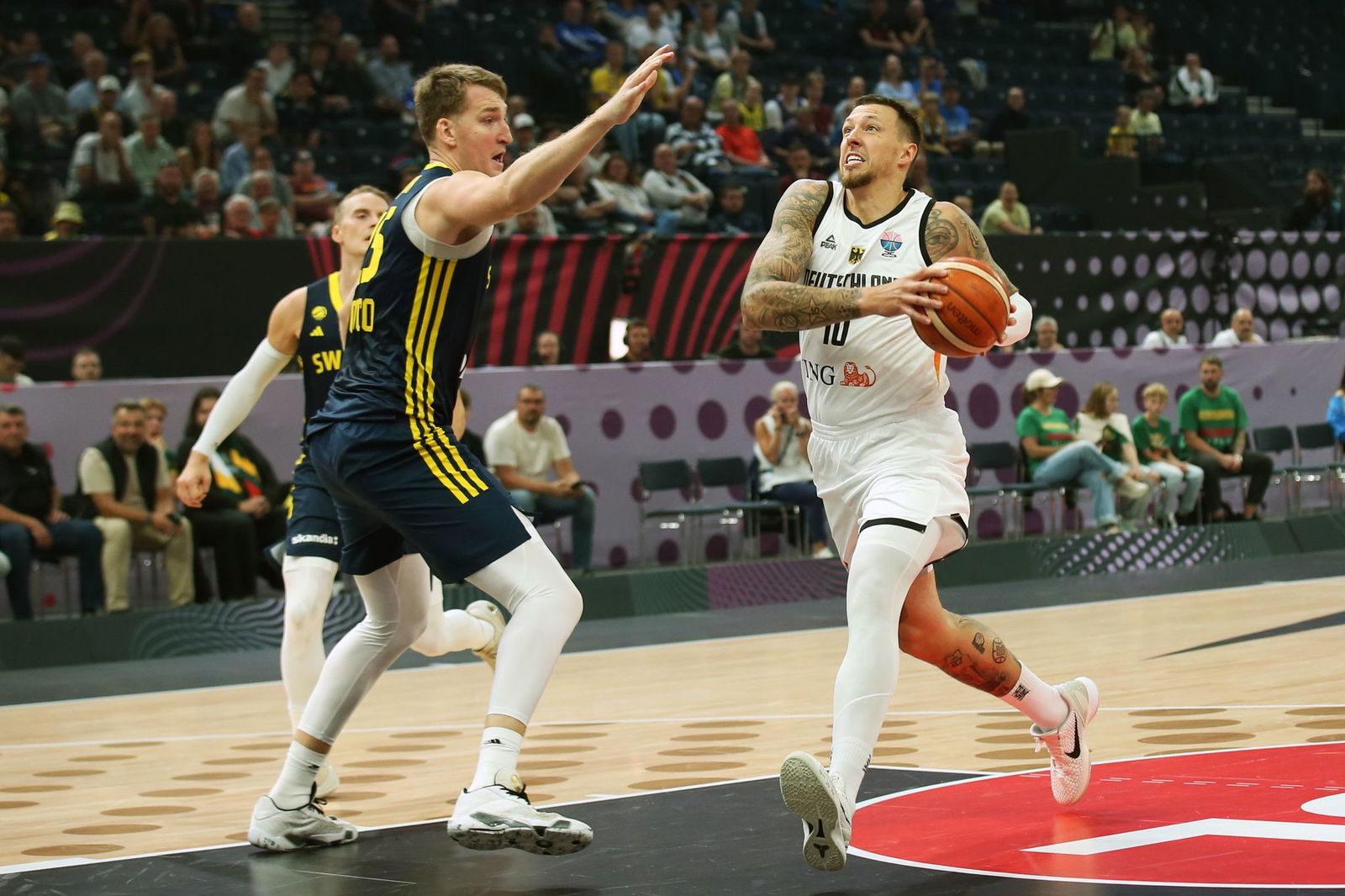 Wirkt wieder fitter: Daniel Theis.