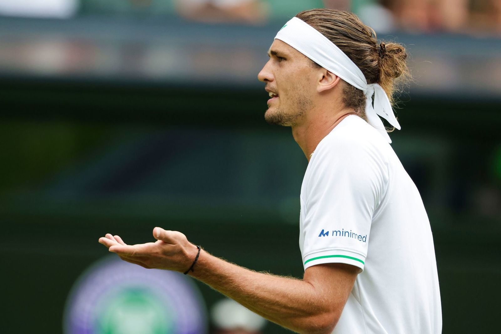 Alexander Zverev machte in Wimbledon seine mentalen Probleme öffentlich.