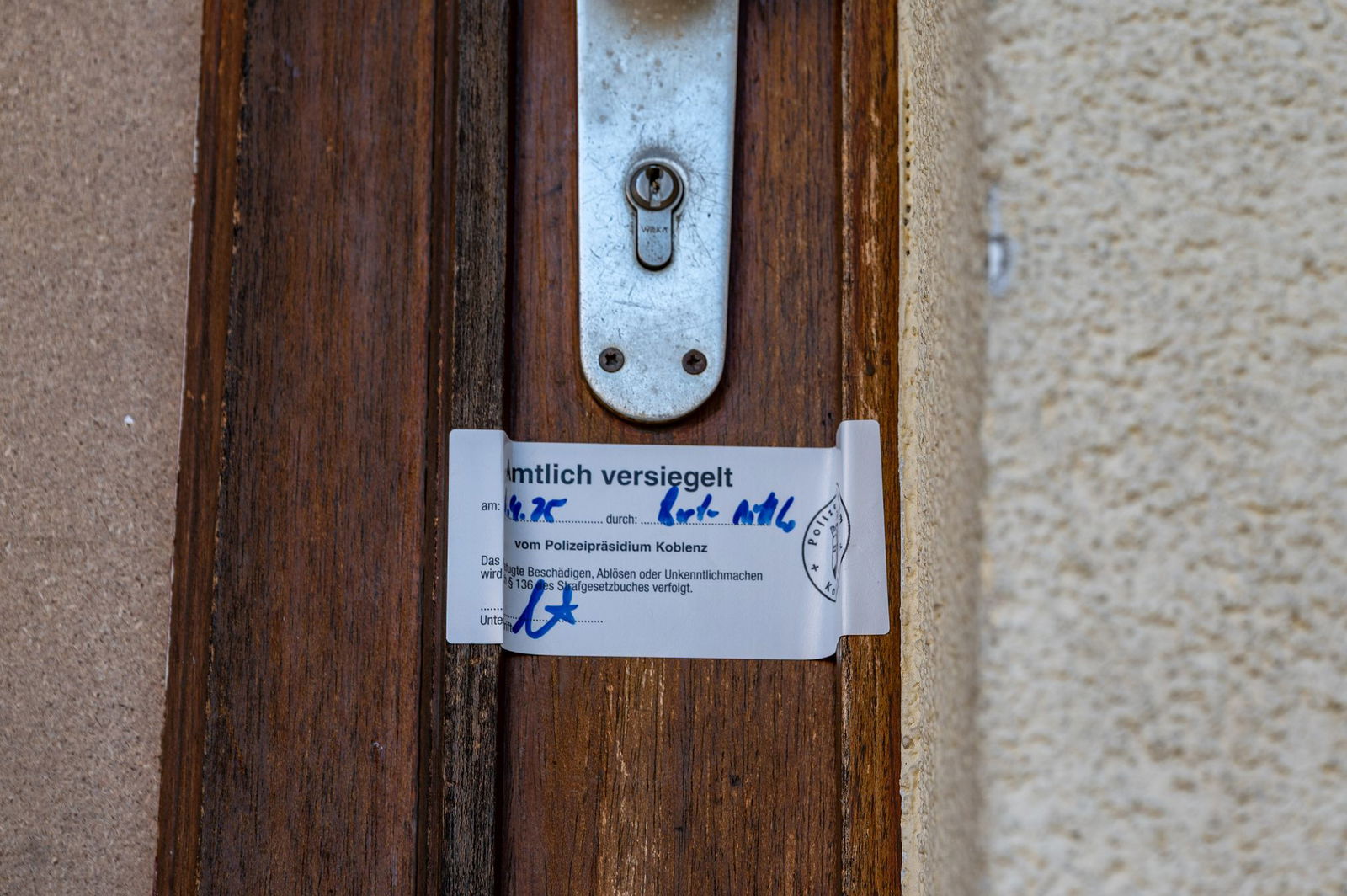 Hinter dieser Tür spielte sich die grausame Tat ab. (Archivbild)