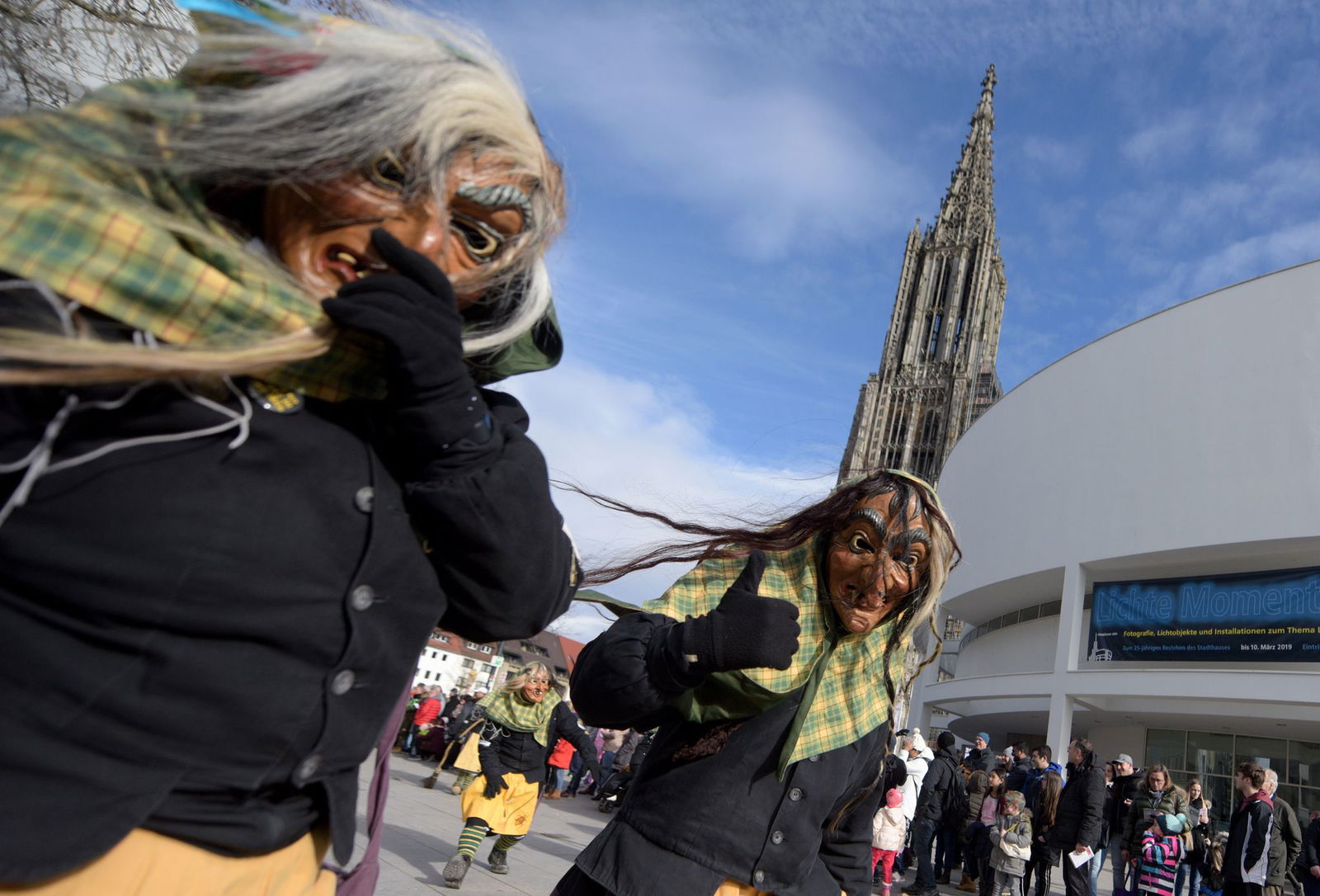 Hexhex - beim «Ulmzug» in Ulm laufen Hexen zur Hochform auf. (Archivbild)