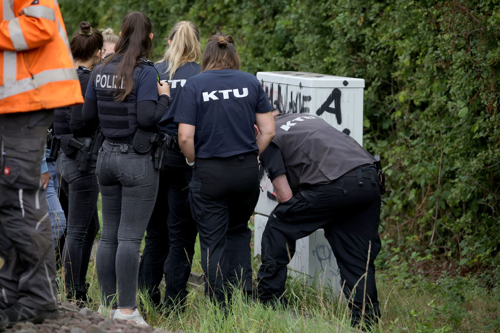 Weiterer Brandanschlag auf Bahnstrecke in Düsseldorf.