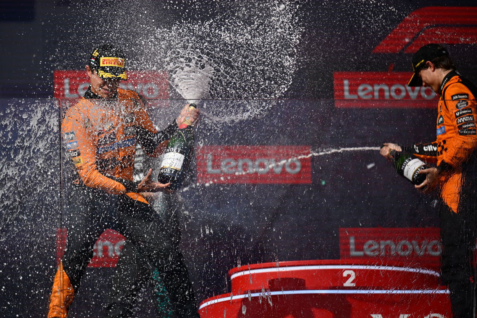 Der WM-Kampf wird zwischen Lando Norris (links) und Oscar Piastri entschieden. (Archivbild)