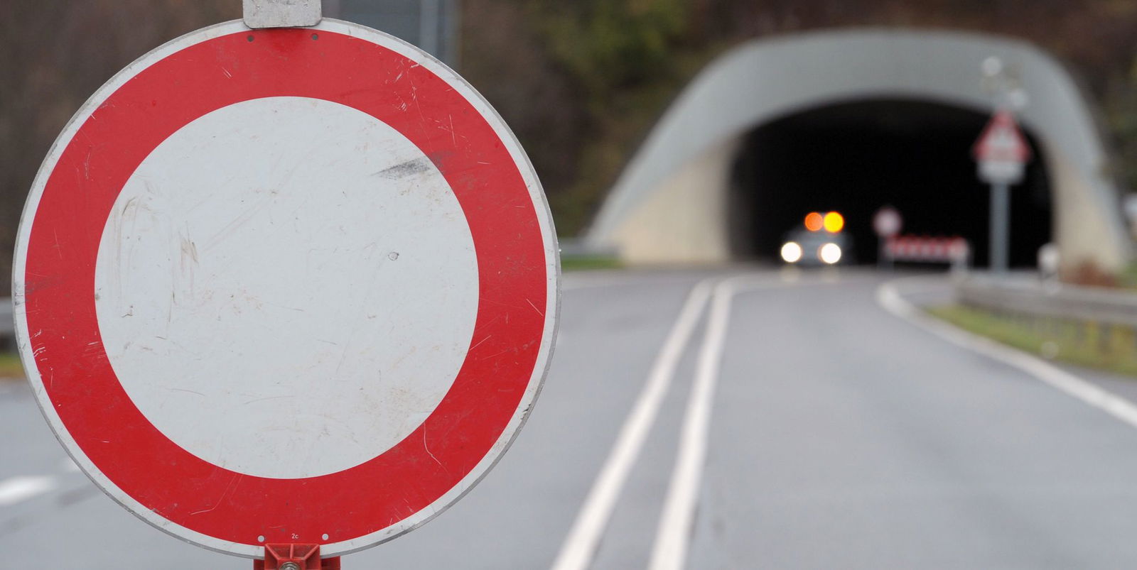 Der Tunnel bleibt vorerst gesperrt. (Archivbild)