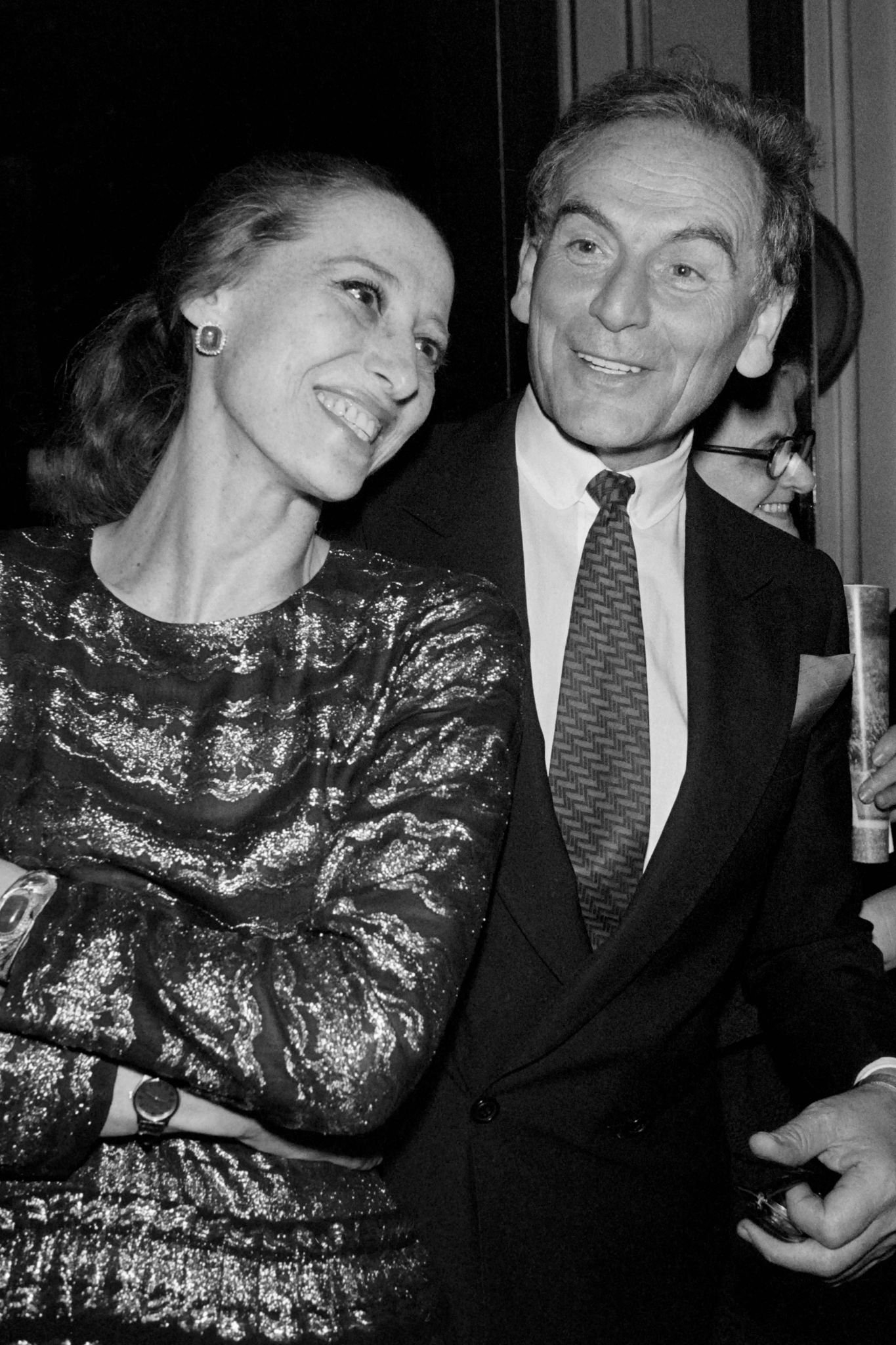 Der russische Komponist Rodion Schtschedrin und seine Frau Maja Plissezkaja 1977 in Paris. (Archivbild)