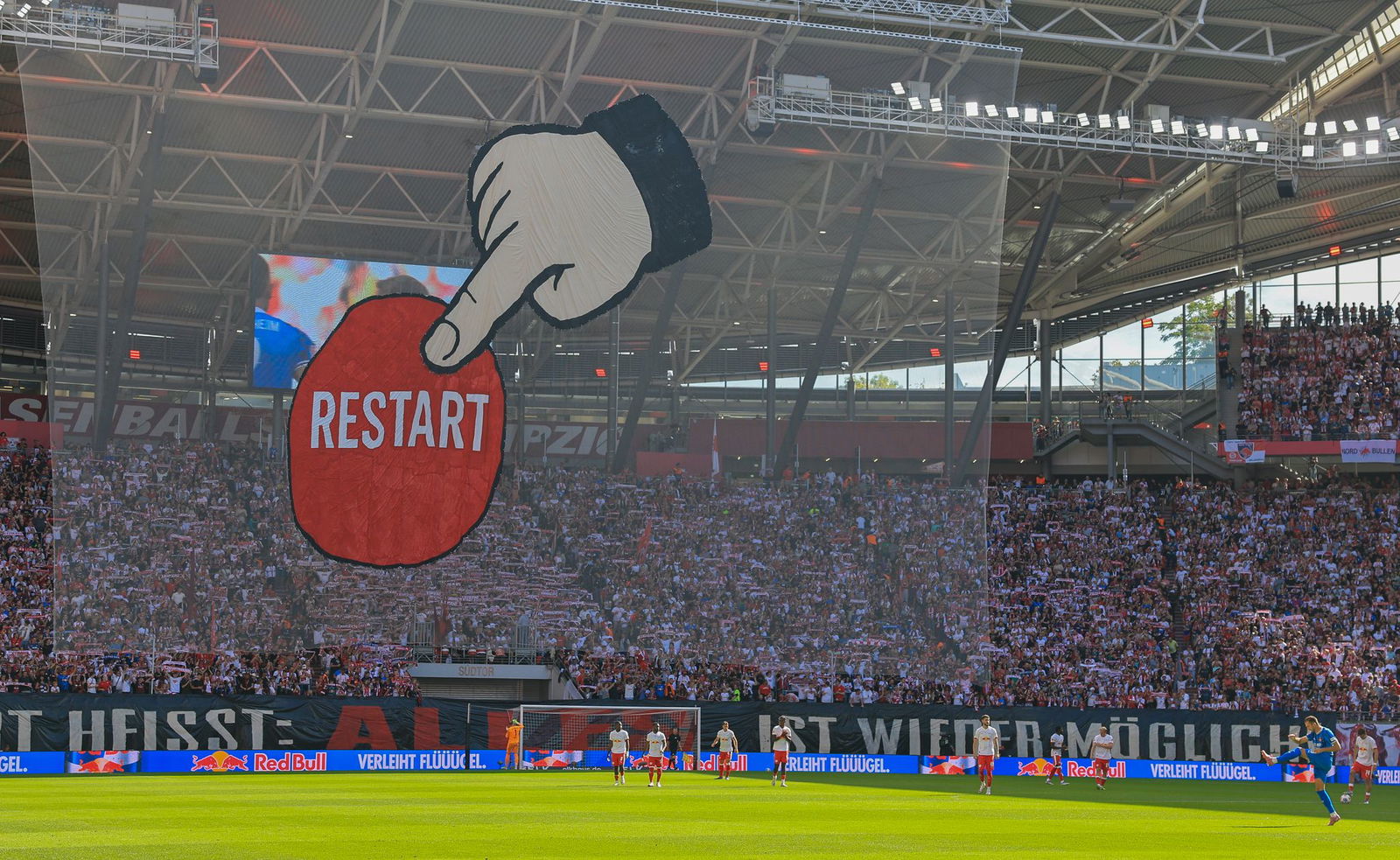 Eine klare Botschaft der Fans.  