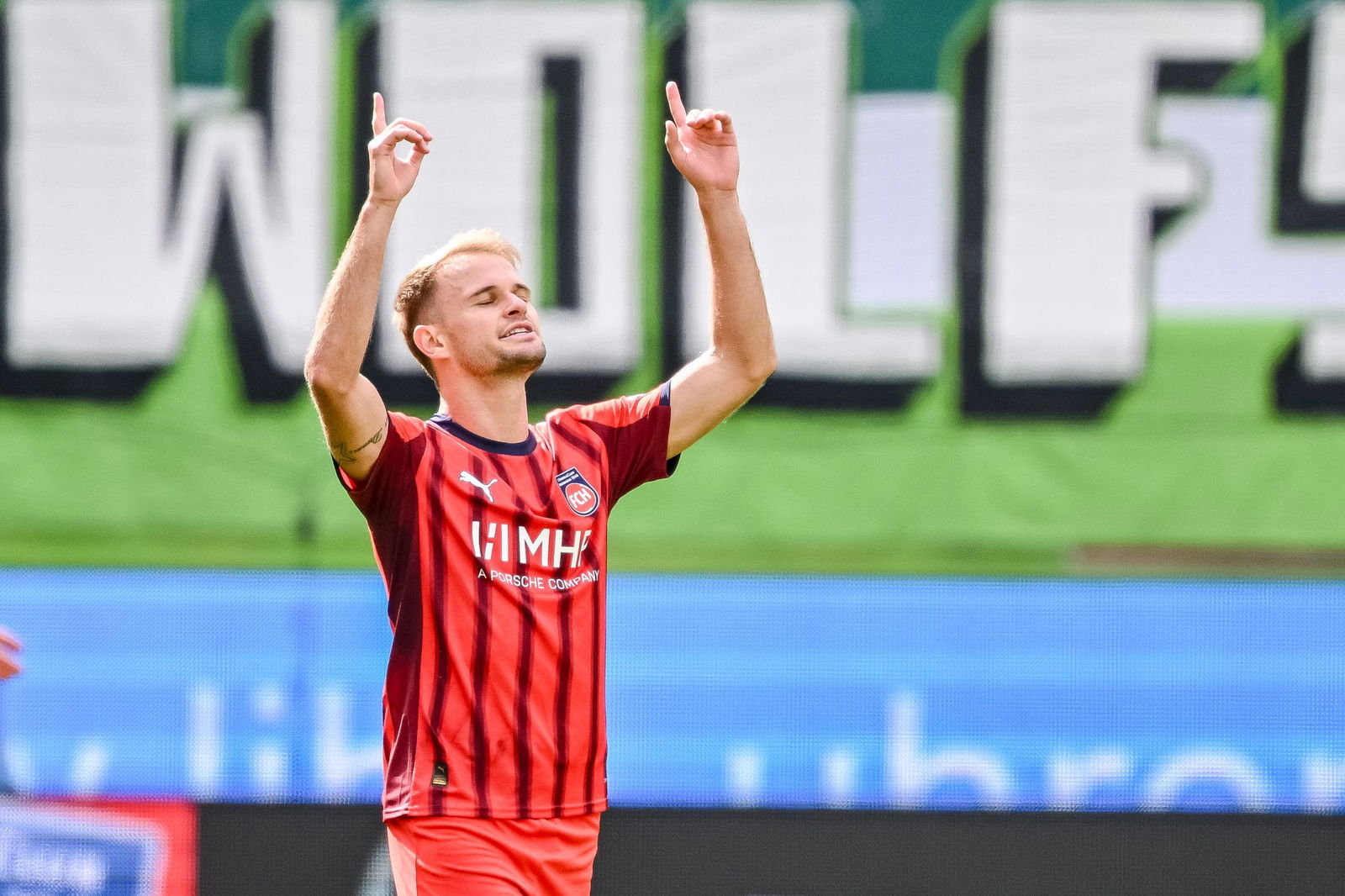 Traf per Freistoß für Heidenheim: Offensvimann Leonardo Scienza.