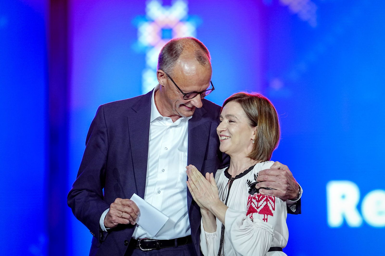 Höhepunkt des Besuchs war ein gemeinsamer Auftritt bei einer großen Unabhängigkeitsparty.