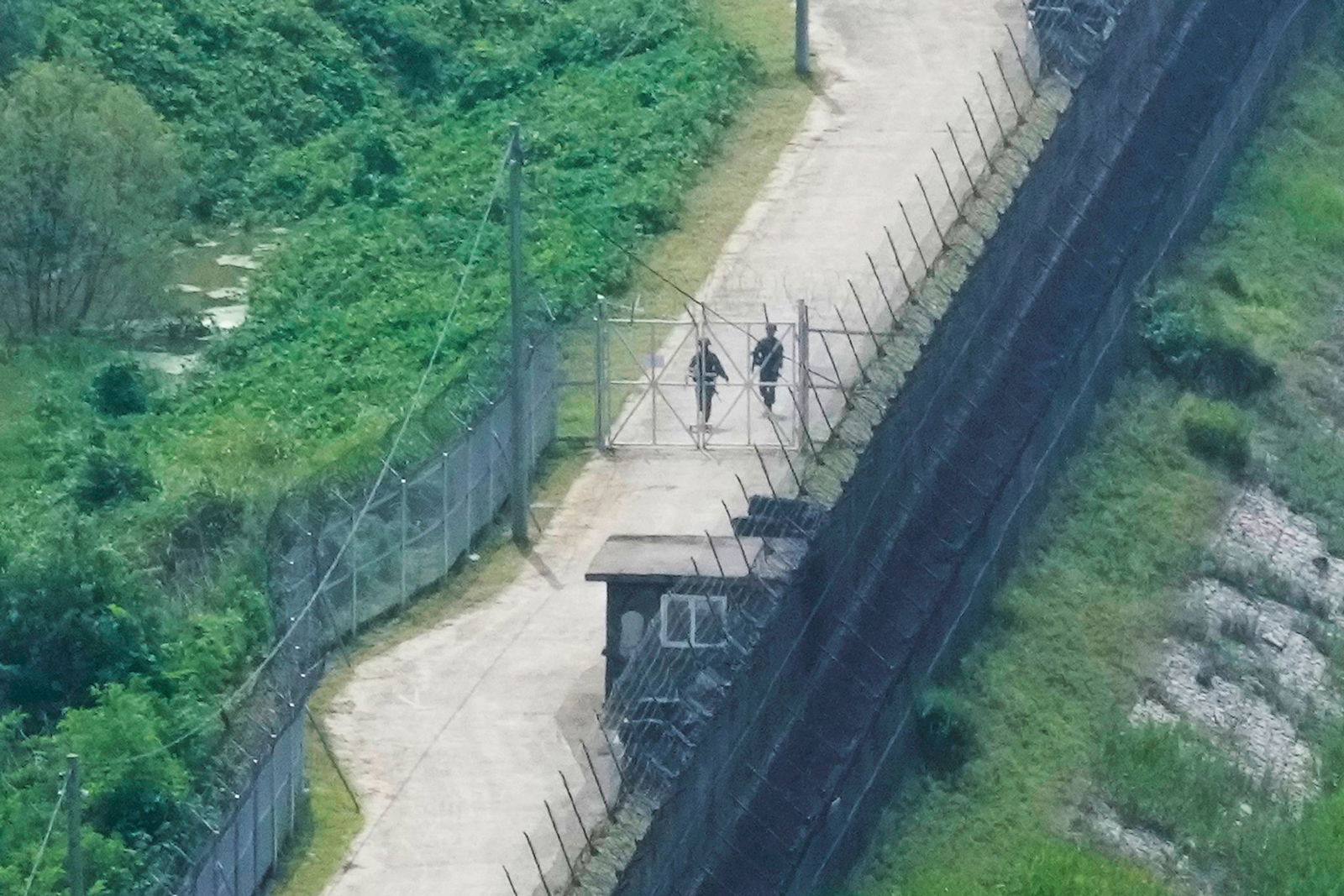 Die Grenze zwischen Süd- und Nordkorea ist hochgesichert. (Archivfoto)