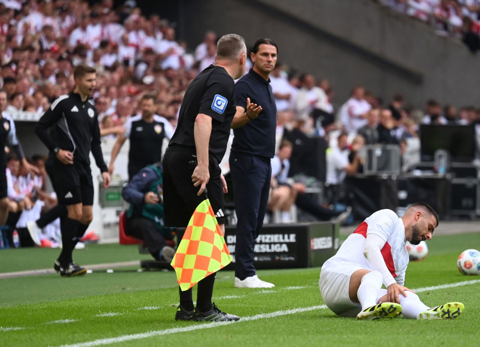 Musste verletzt vom Feld: Deniz Undav