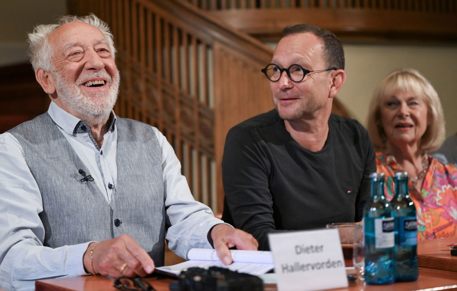 Dieter Hallervorden stellte das Programm seines Schlosspark Theaters in Berlin vor.